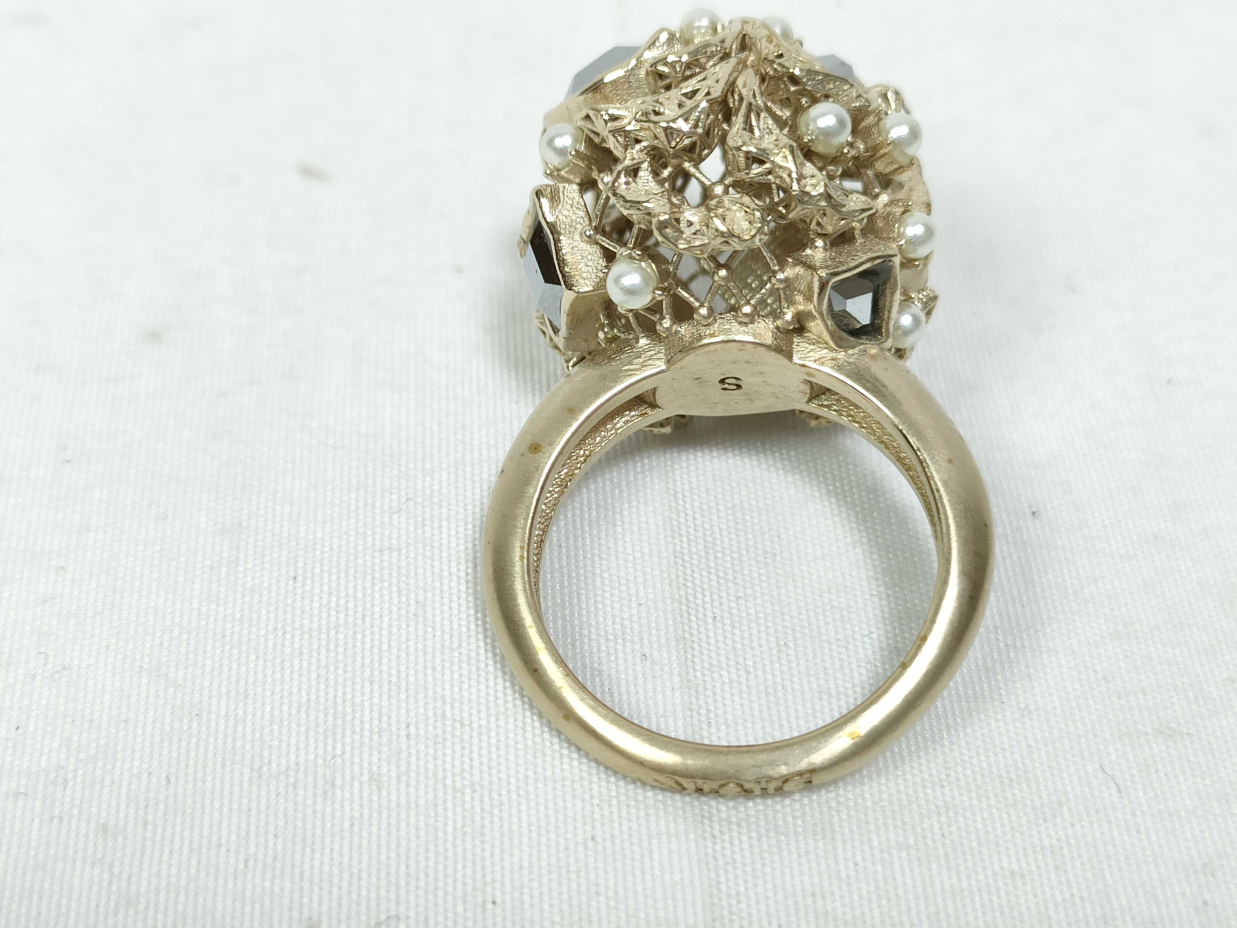 D-Renaissance Pearl Ring, Size S — view 4