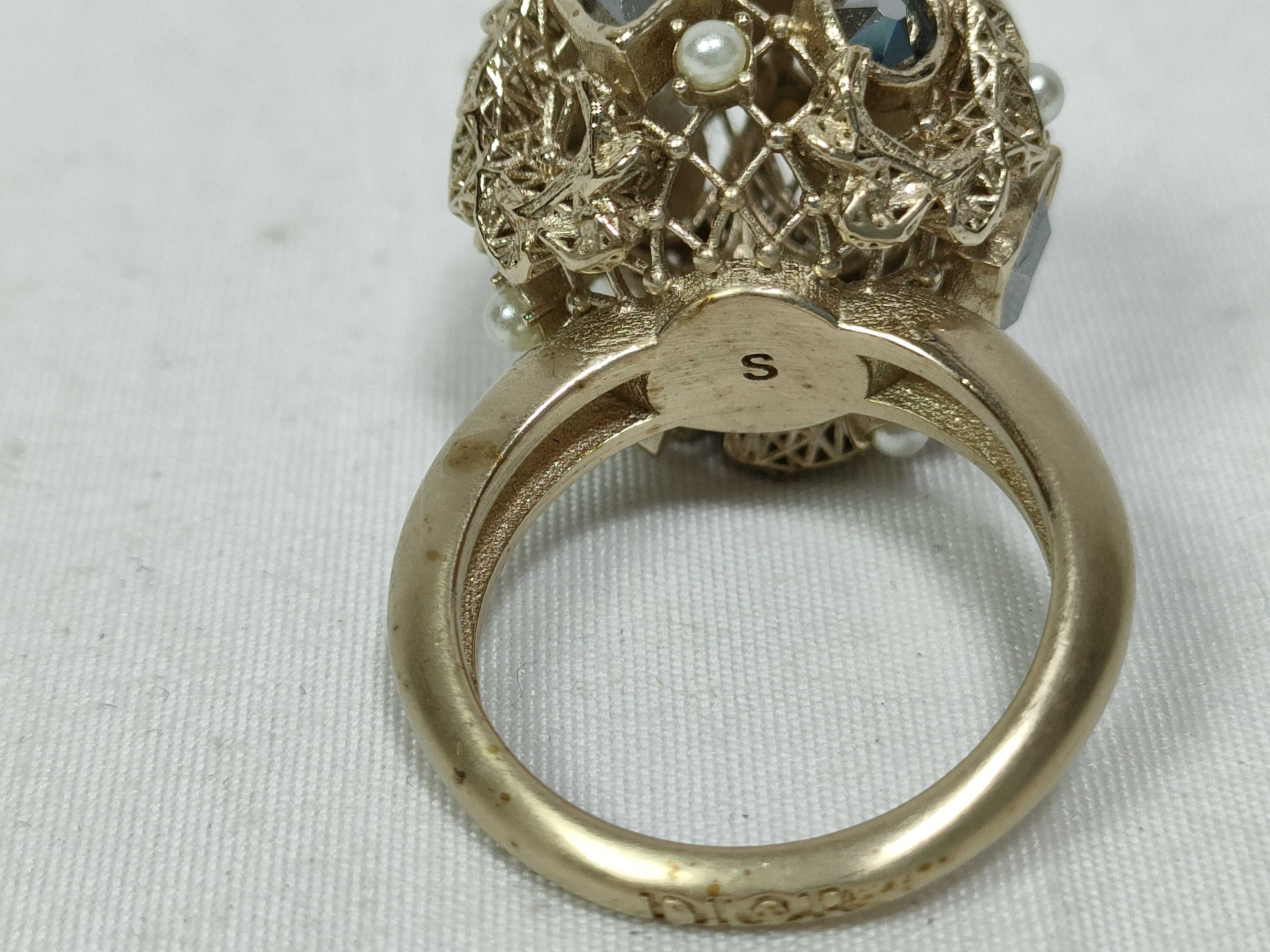 D-Renaissance Pearl Ring, Size S — view 5
