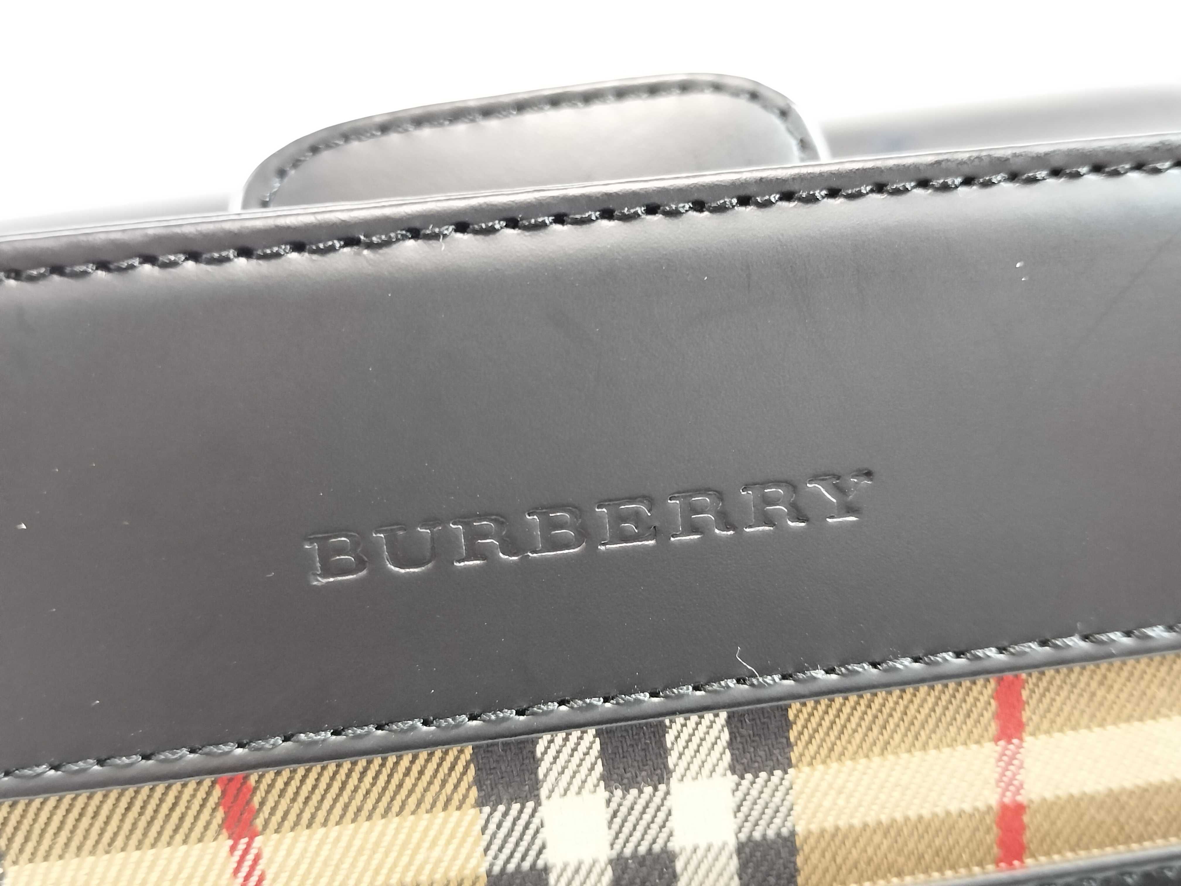 London Leather Nova Check Shoulder Bag — view 11