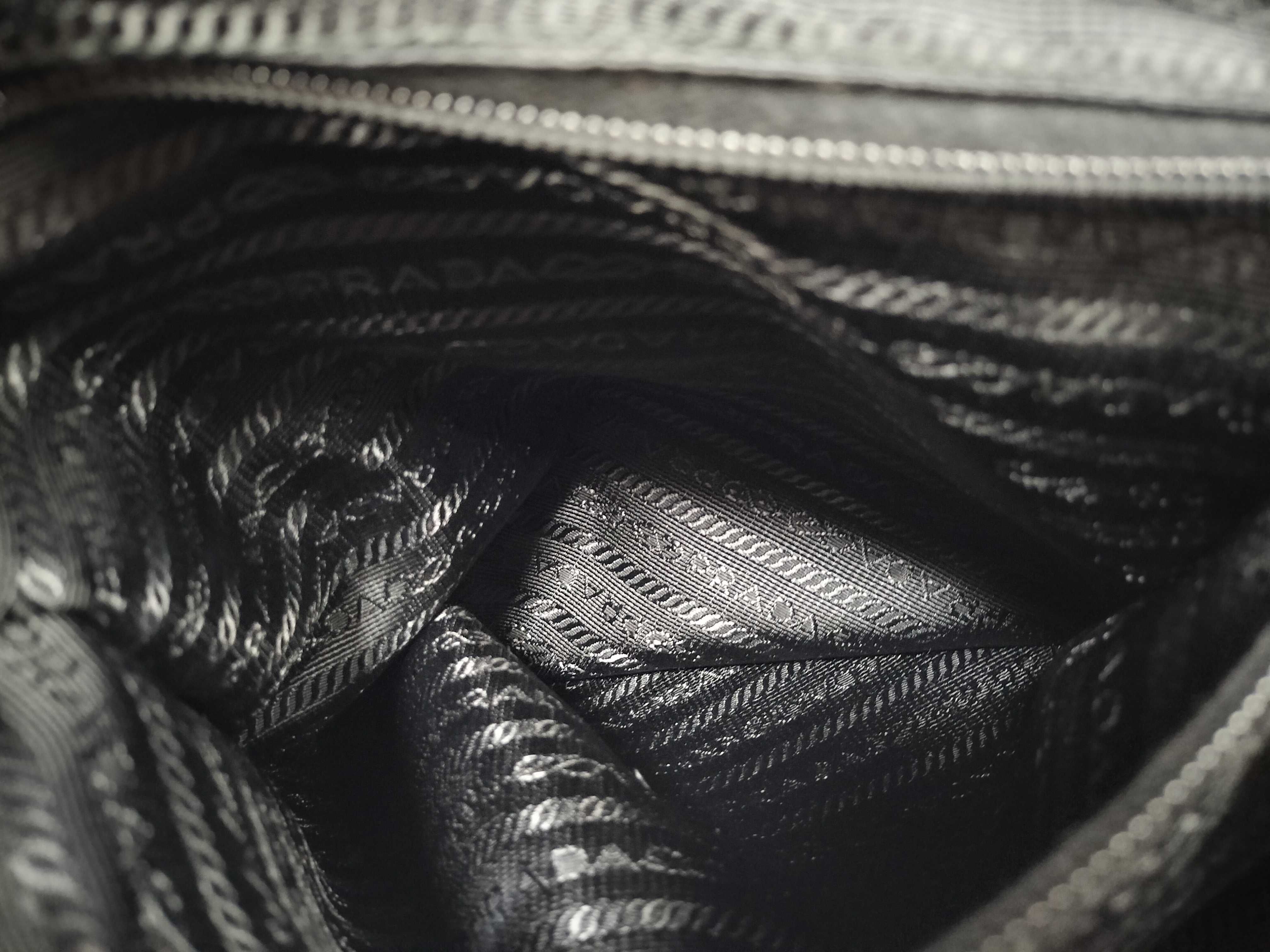 nylon backpack with double pockets. — view 11