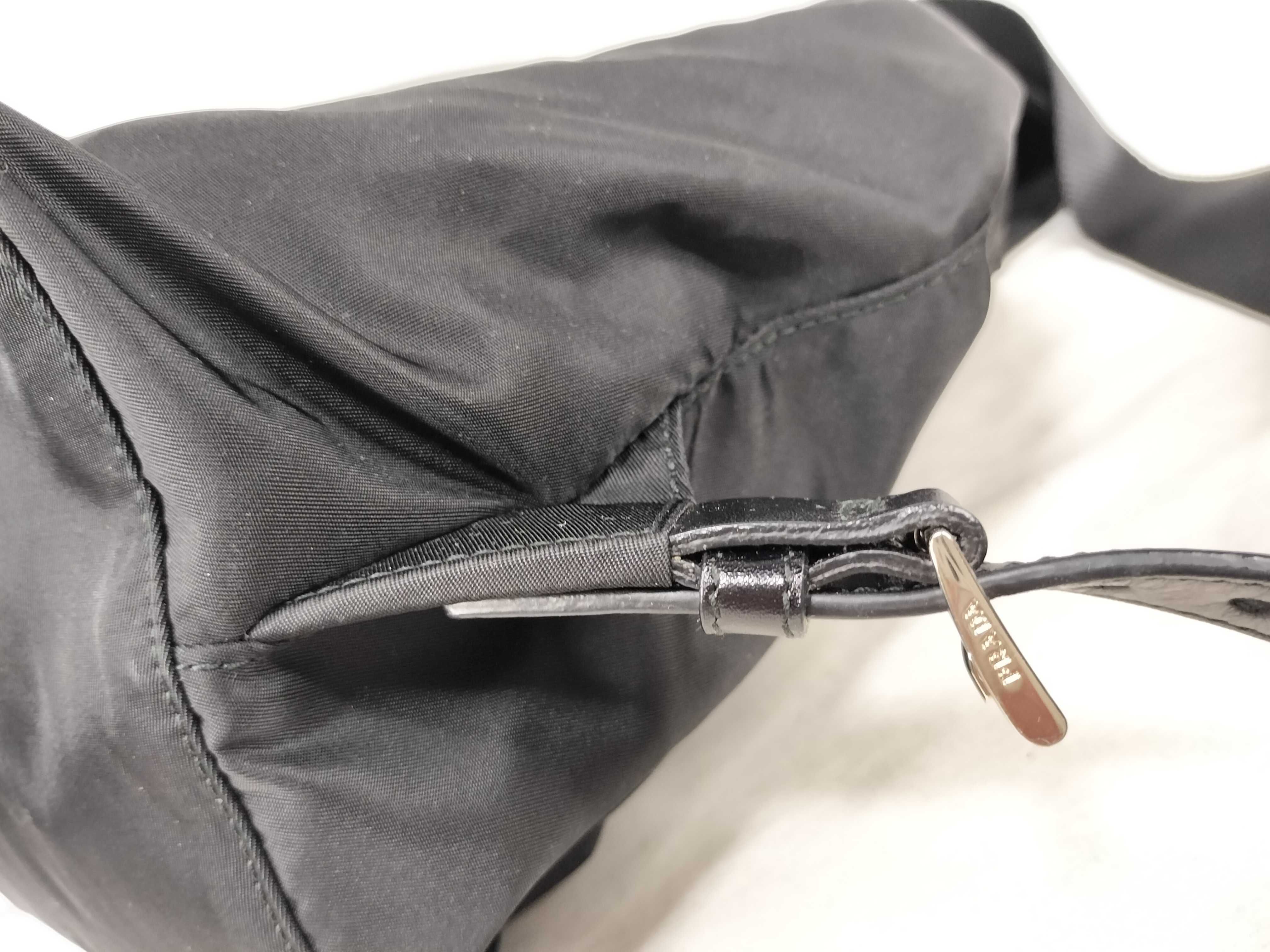 nylon backpack with double pockets. — view 5