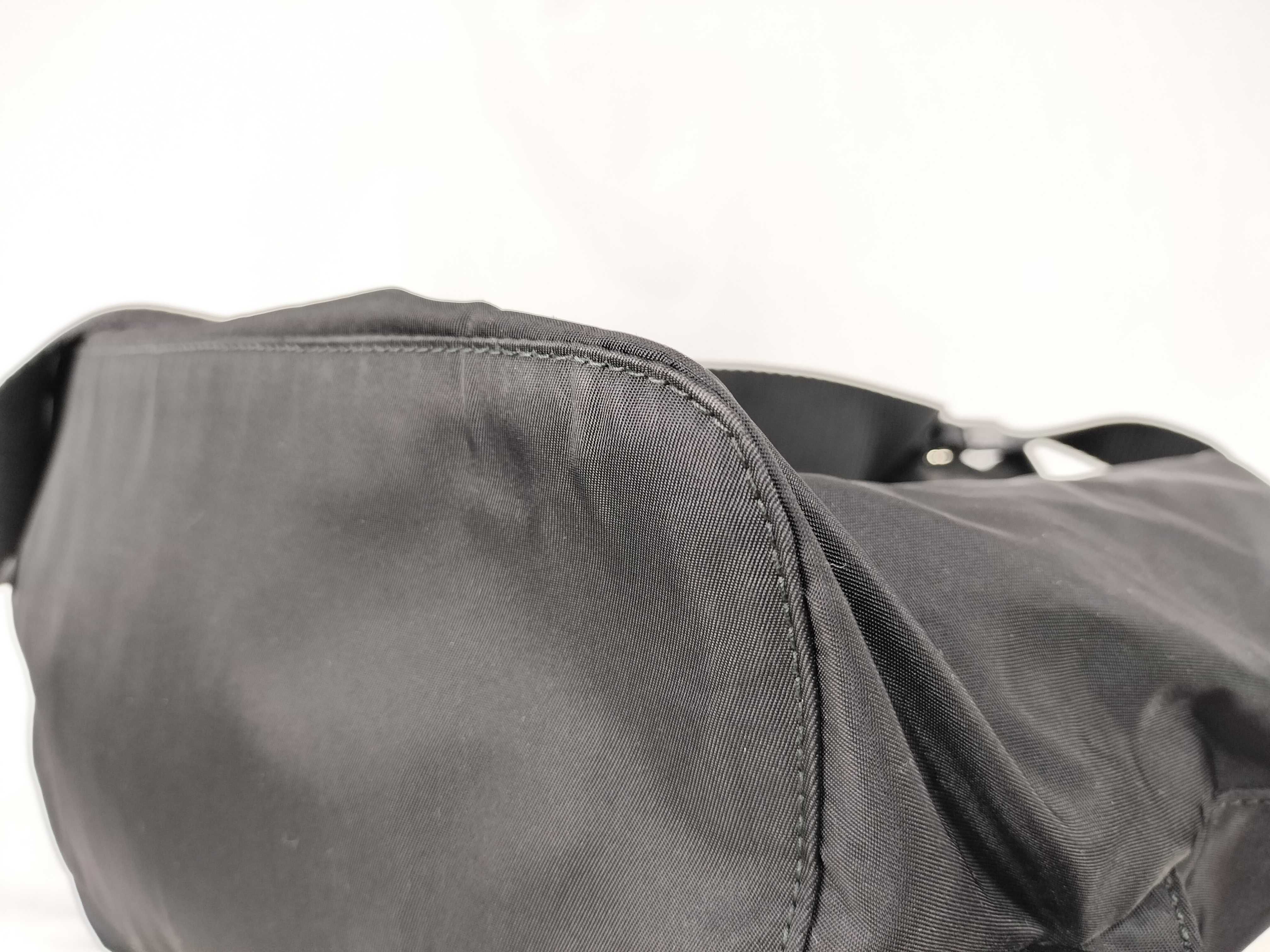 nylon backpack with double pockets. — view 6