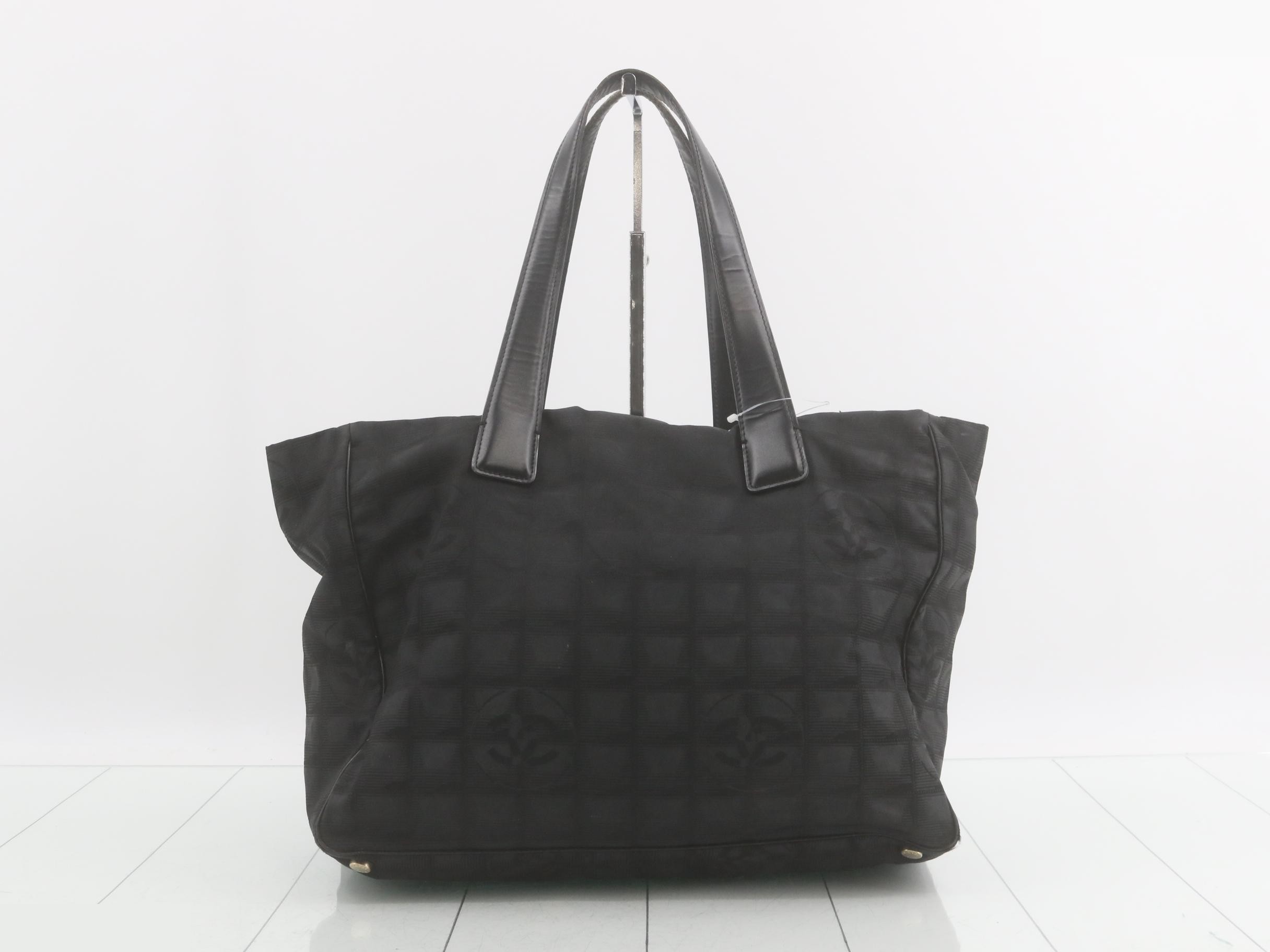 New Travel Tote Bag, Black — view 2