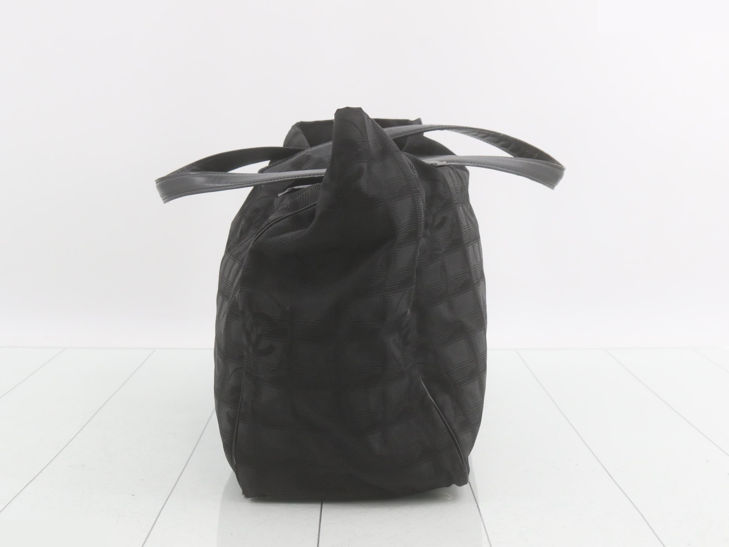 New Travel Tote Bag, Black — view 3