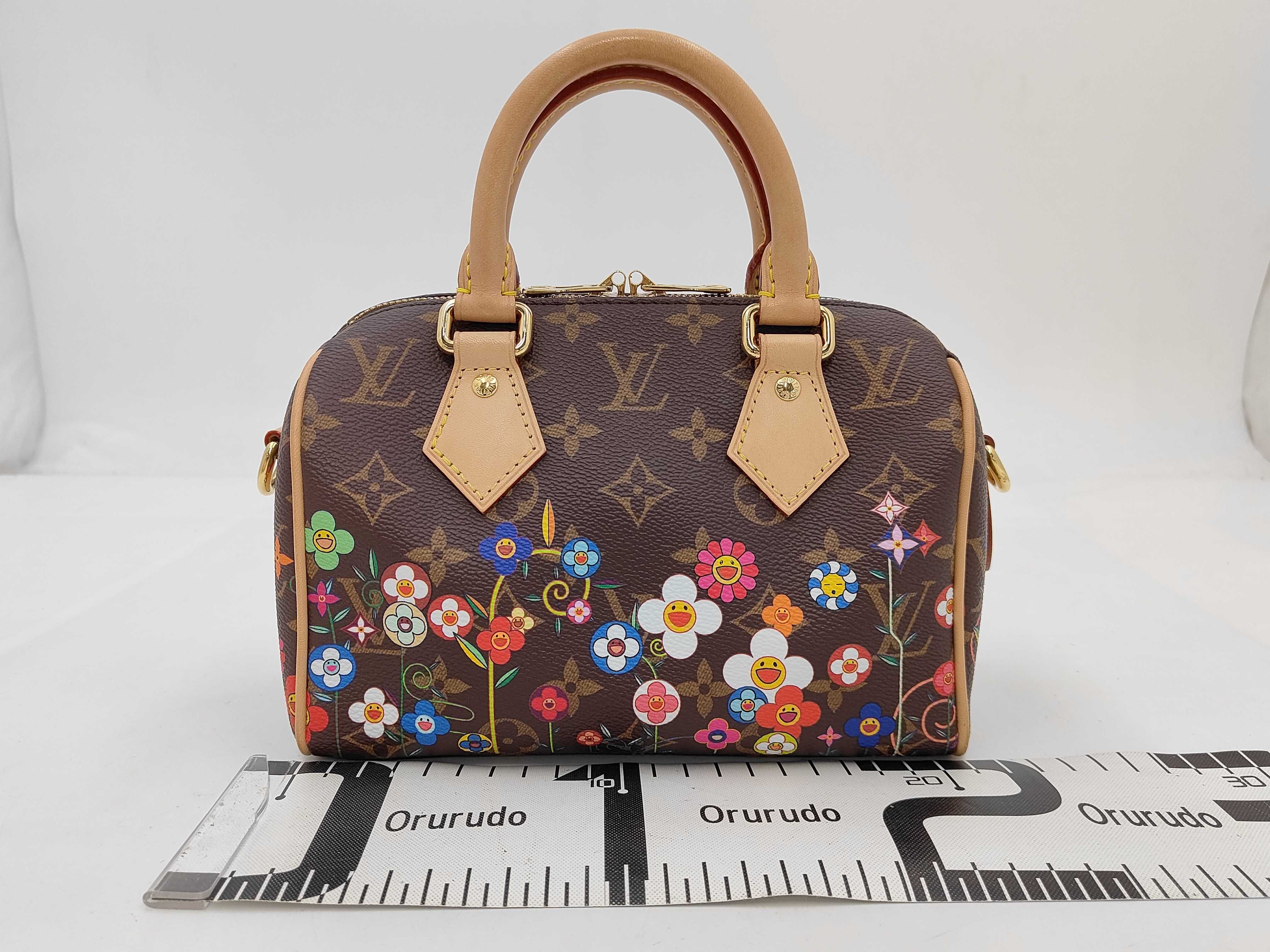 Brown Monogram Takashi Murakami Speedy Bandoulière 20 M14175 Bag — view 2