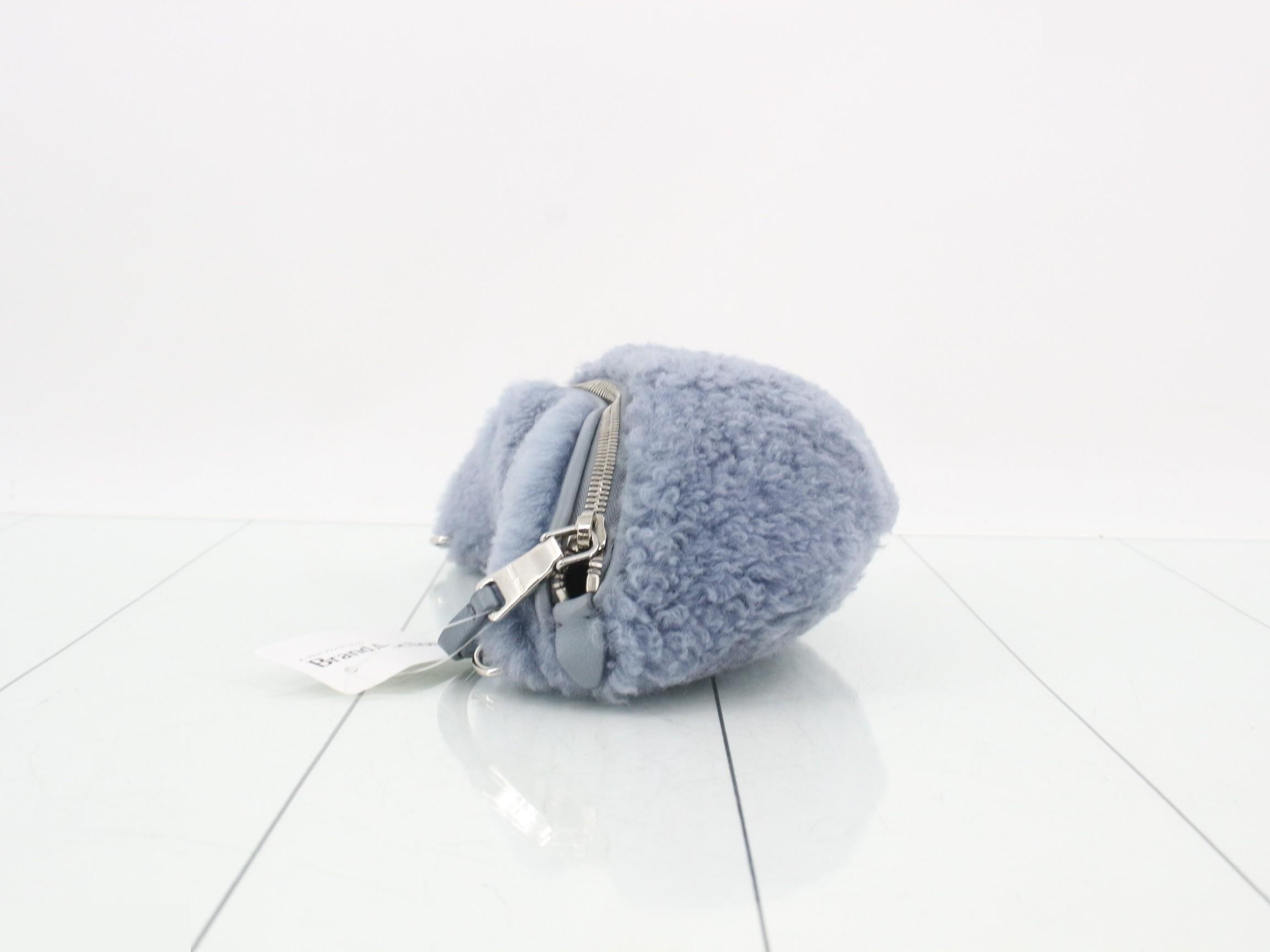 Fur Belt Bag Chain Shoulder Bag — view 4