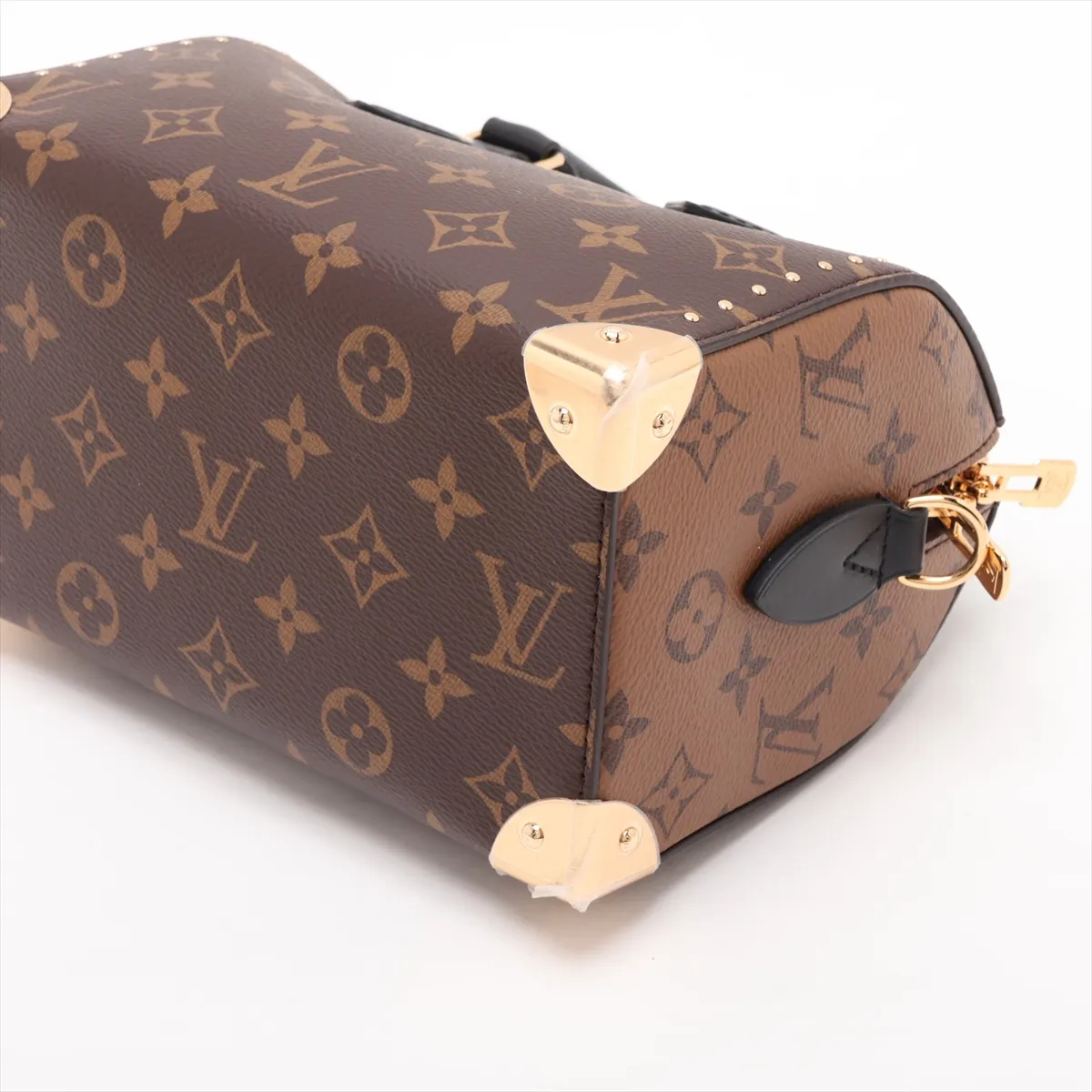 Monogram Reverse Speedy Trunk 20 M13146 Brown (RFID detected) — view 3