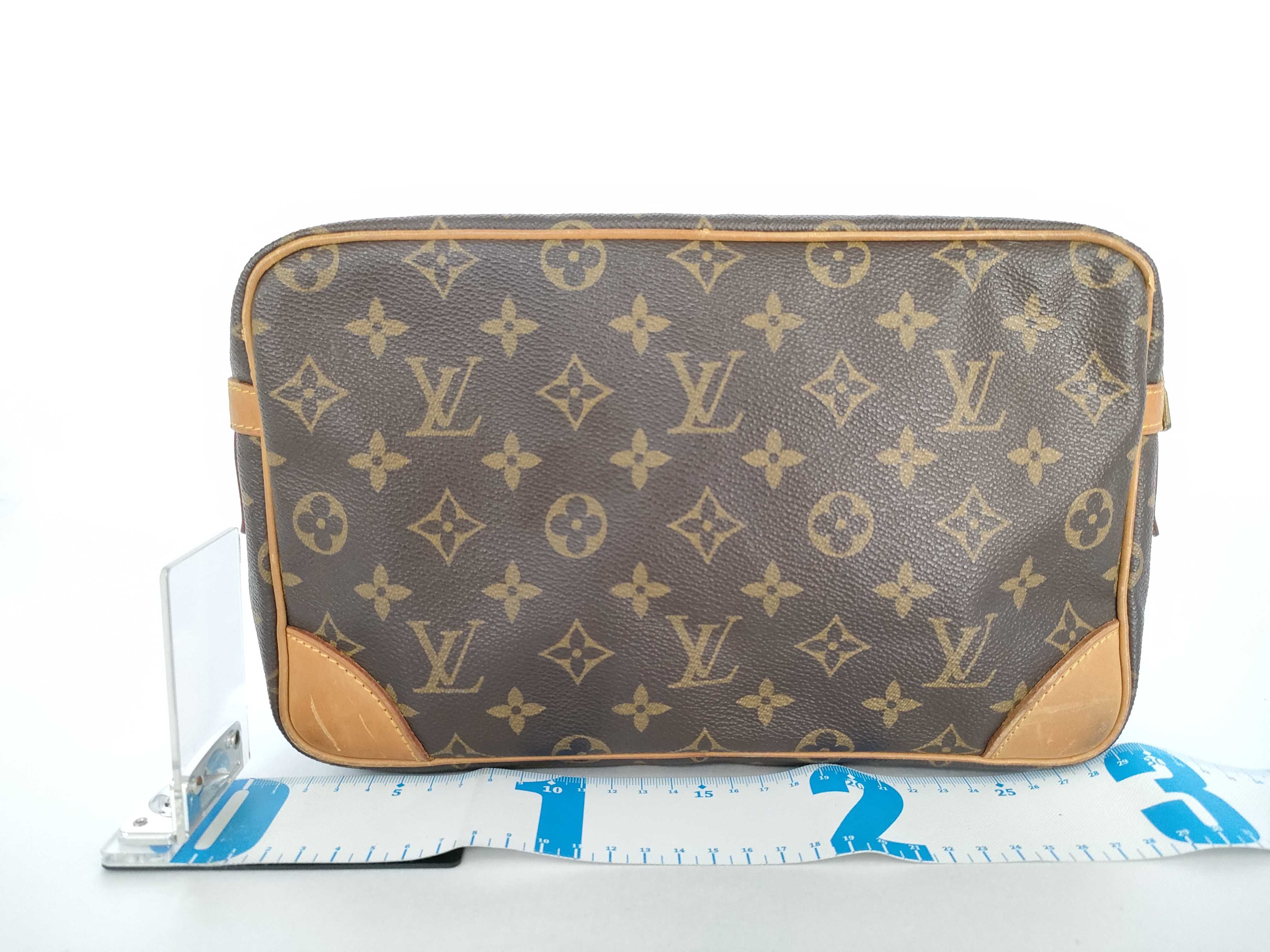 Monogram Vuitton Monogram Compiegne Clutch Bag — view 2