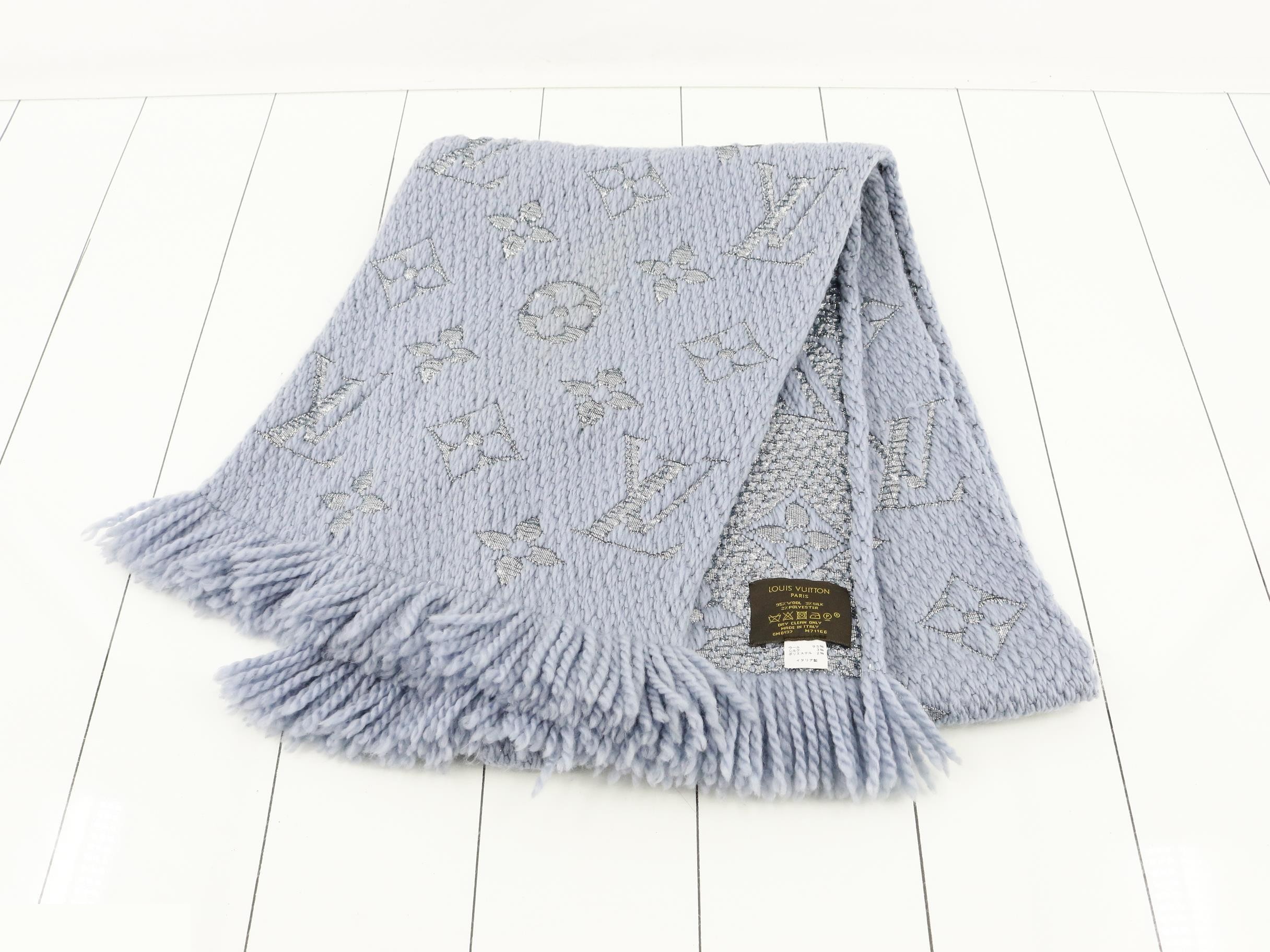 Echarpe Logomania Shine Light Blue — view 2