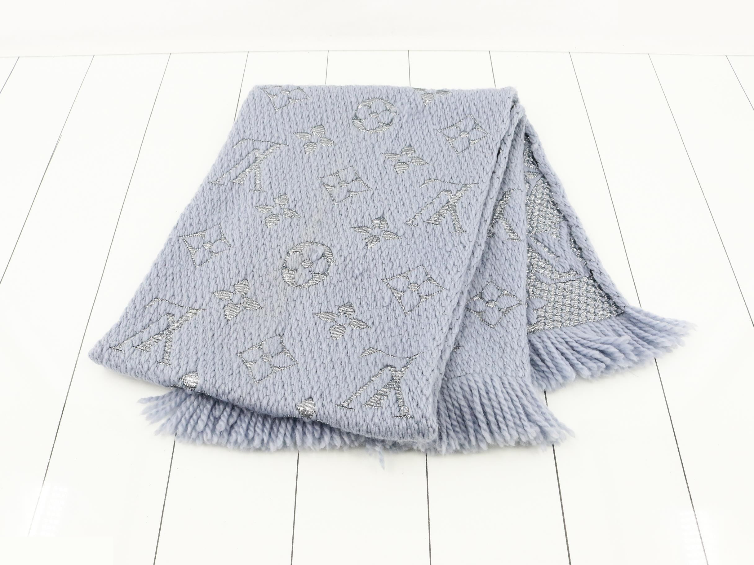 Echarpe Logomania Shine Light Blue — view 3