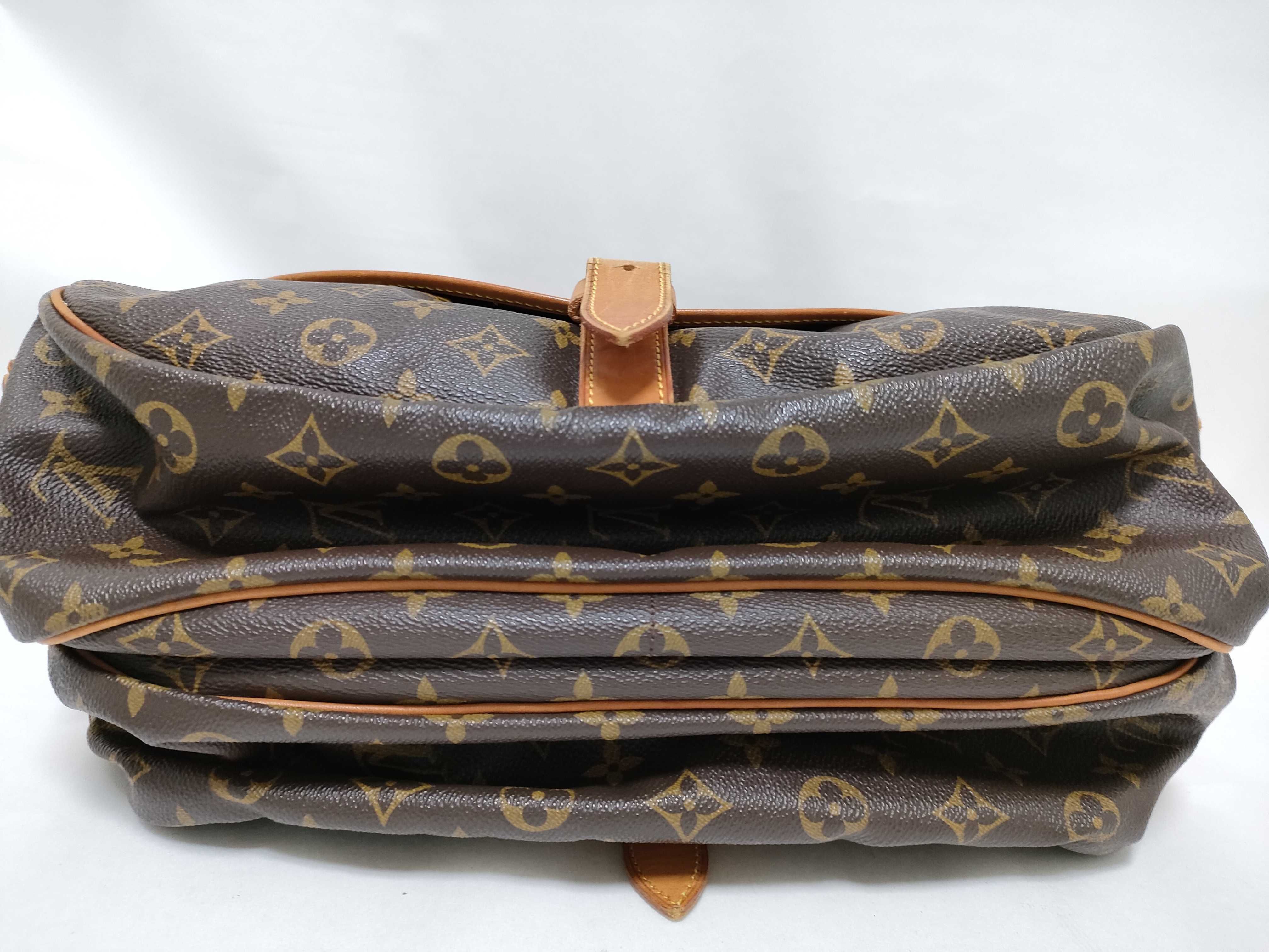 Monogram Louis Vuitton Monogram Saumur 35 Shoulder Bag — view 7