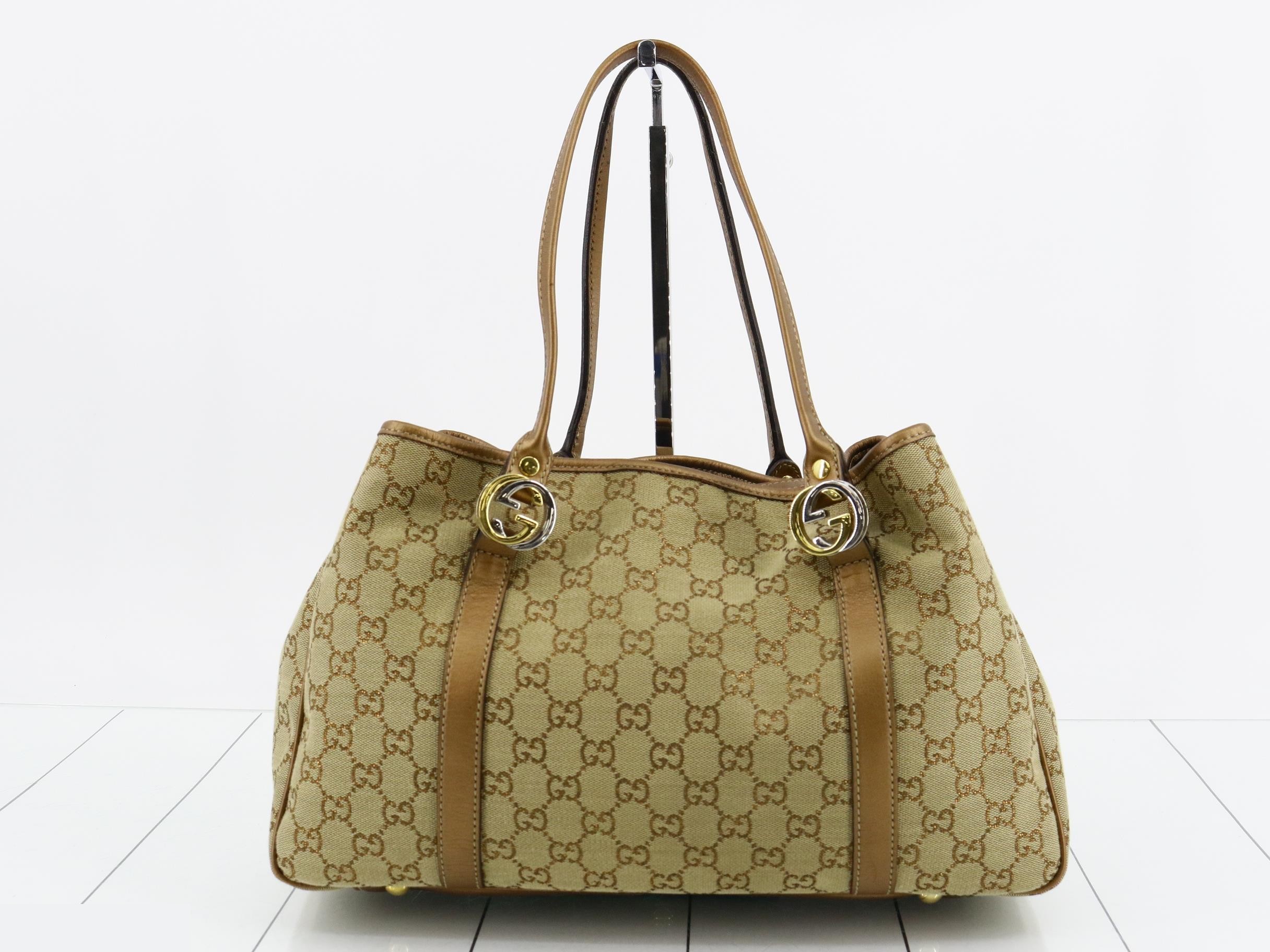 GG Canvas Tote Bag 232957 — view 2