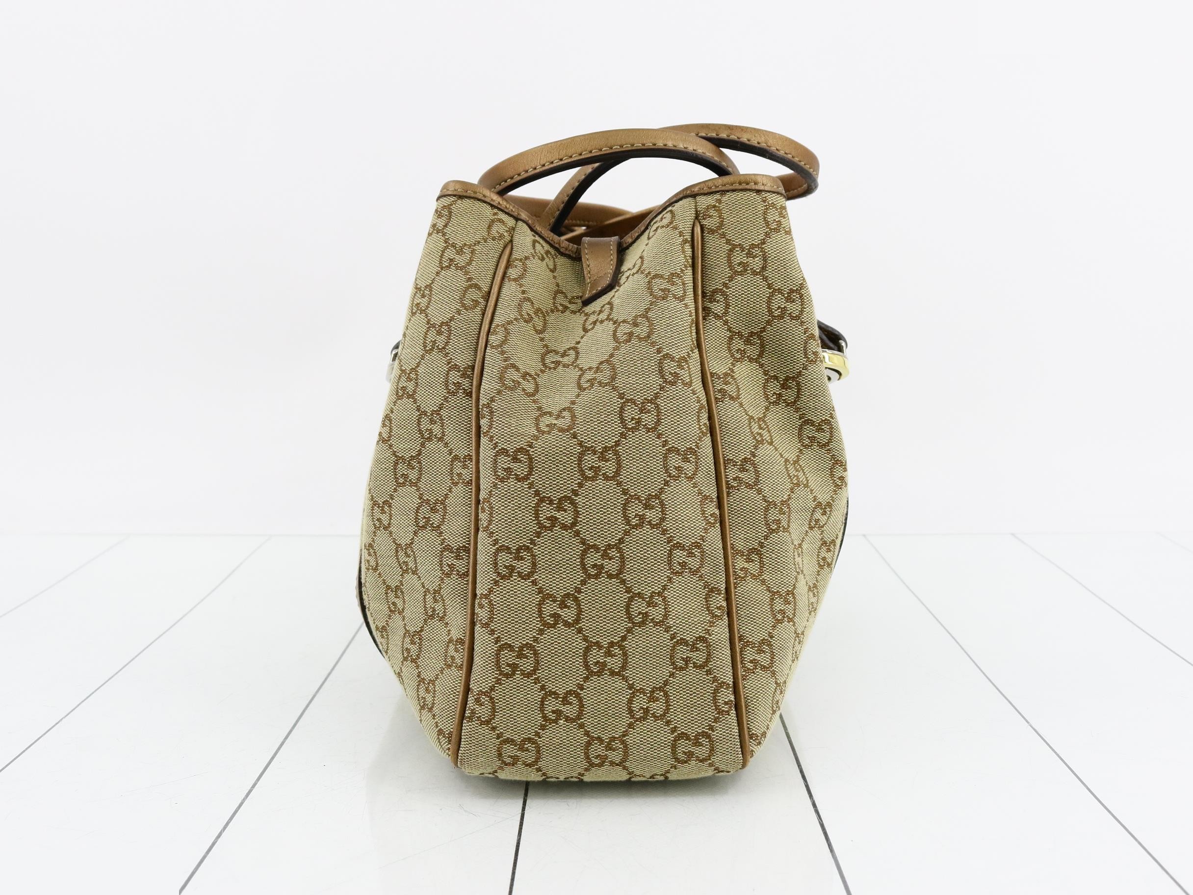 GG Canvas Tote Bag 232957 — view 3
