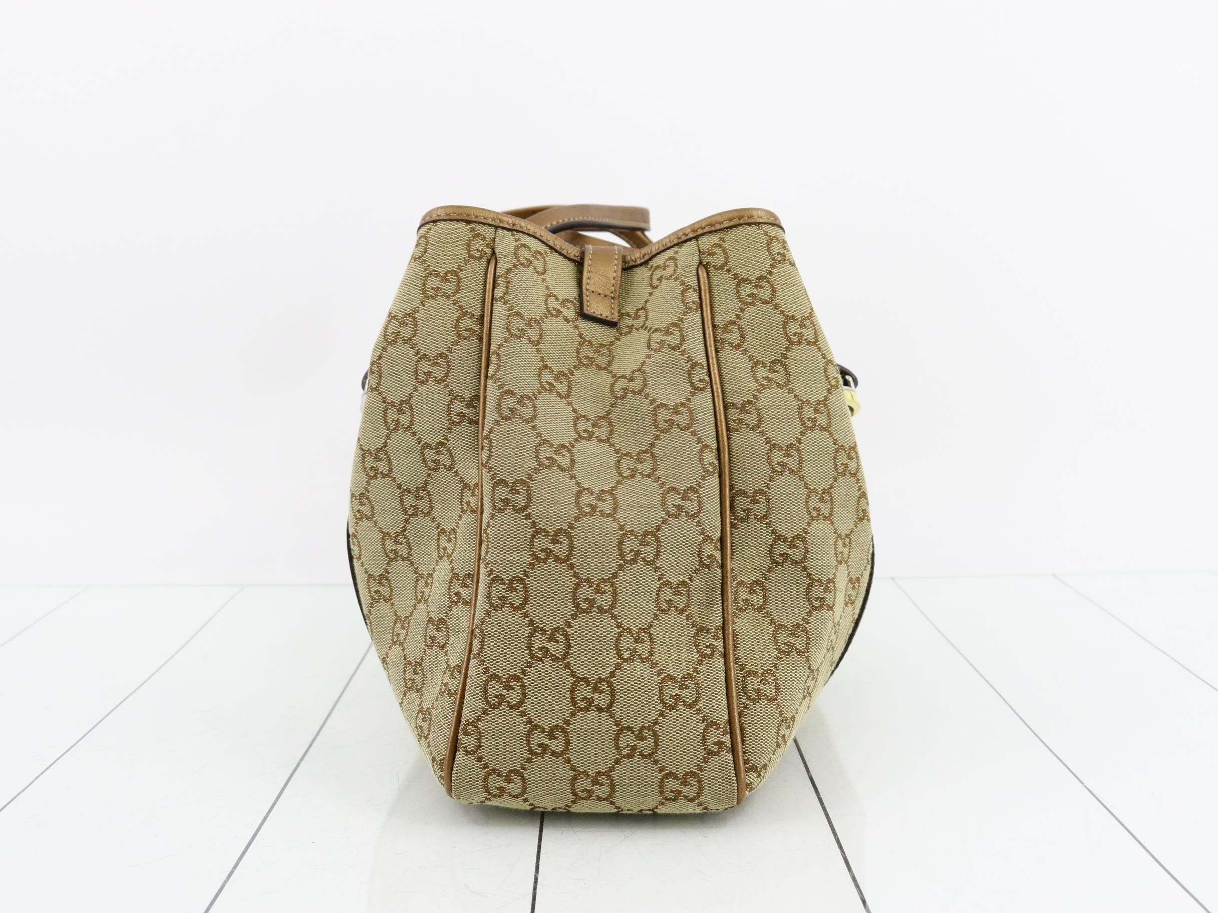 GG Canvas Tote Bag 232957 — view 4