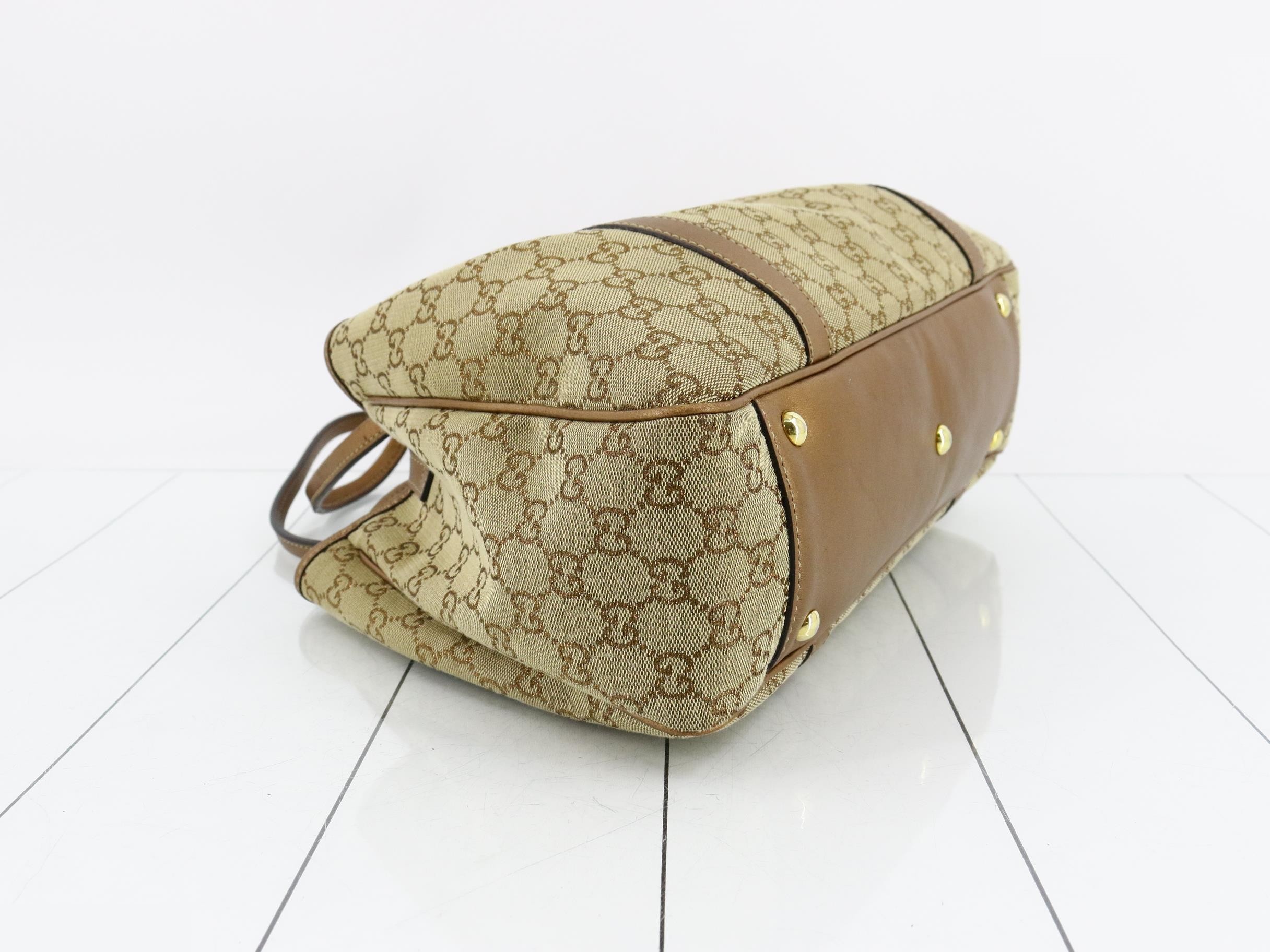 GG Canvas Tote Bag 232957 — view 5