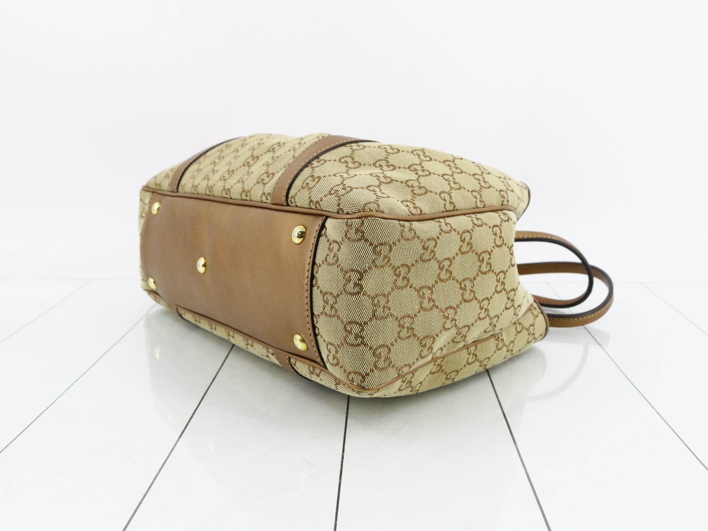 GG Canvas Tote Bag 232957 — view 6