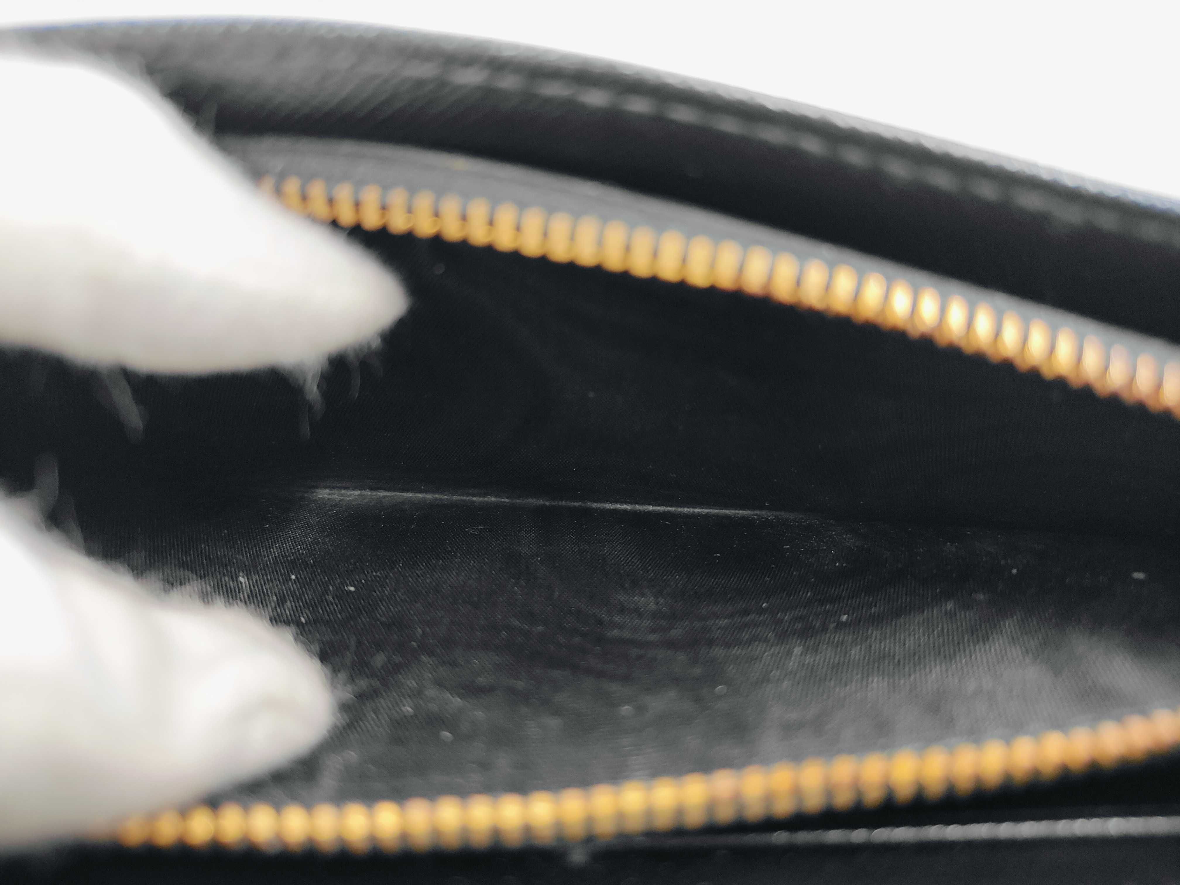Leather Black Long Wallet with Card Case — view 13