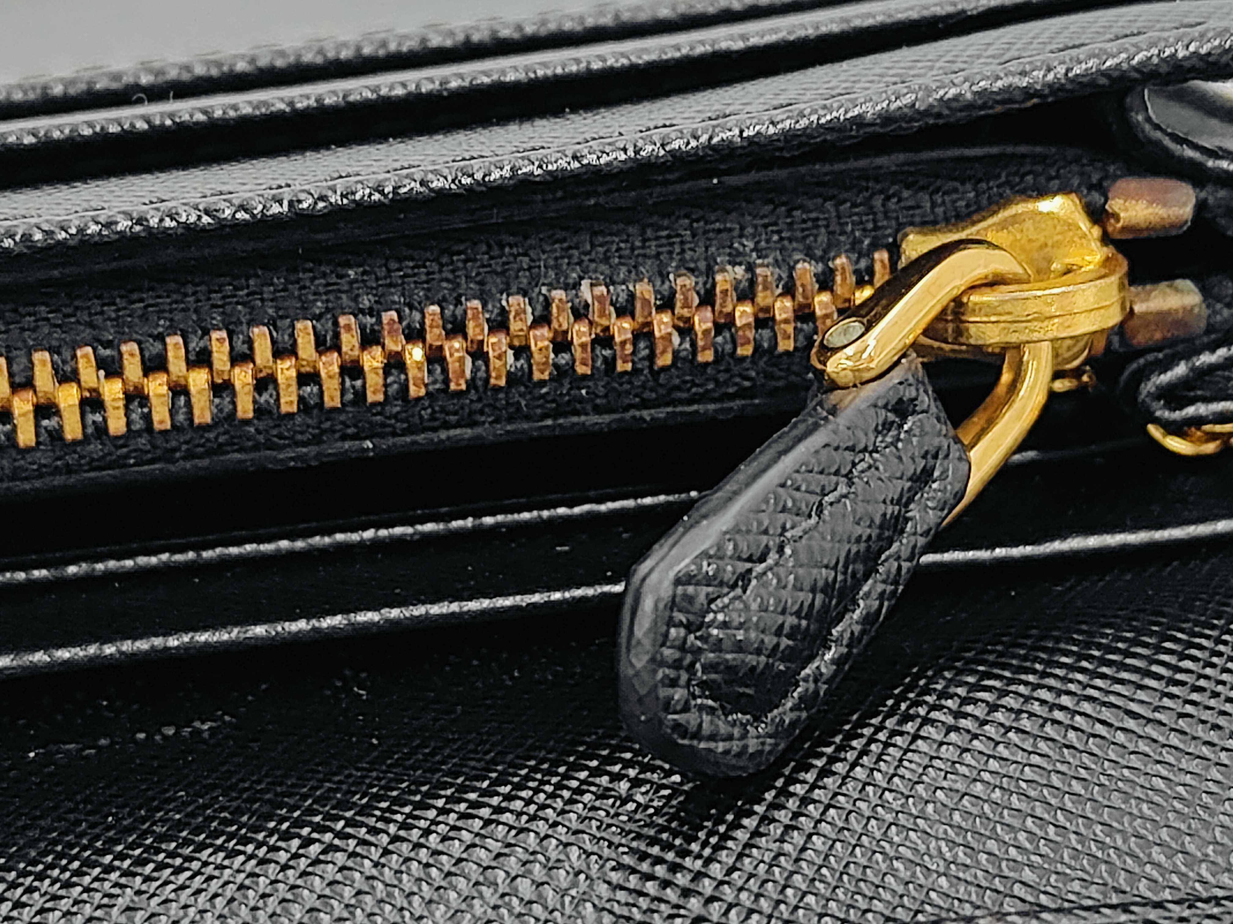 Leather Black Long Wallet with Card Case — view 14