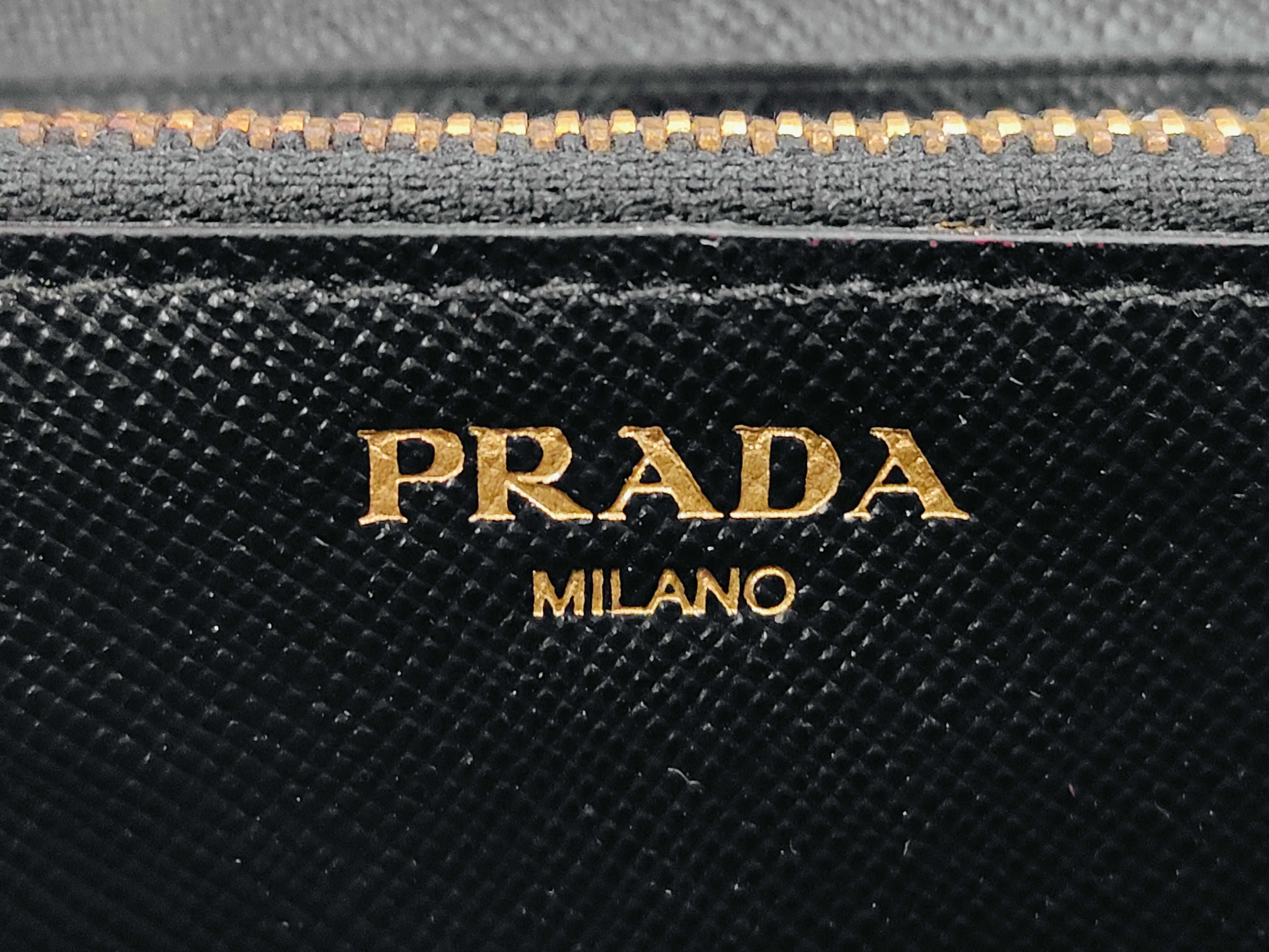 Leather Black Long Wallet with Card Case — view 15