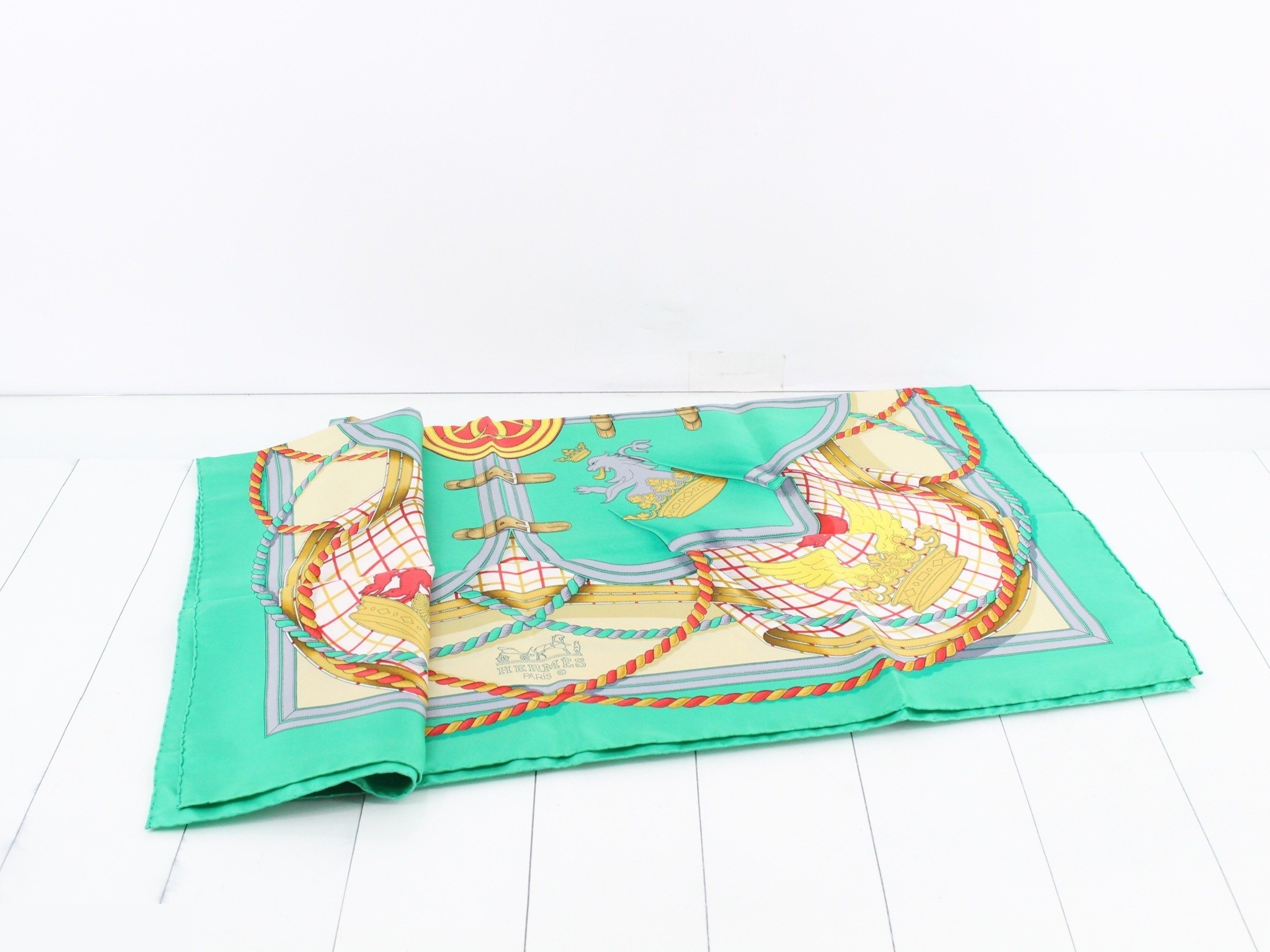 Scarf, green — view 3