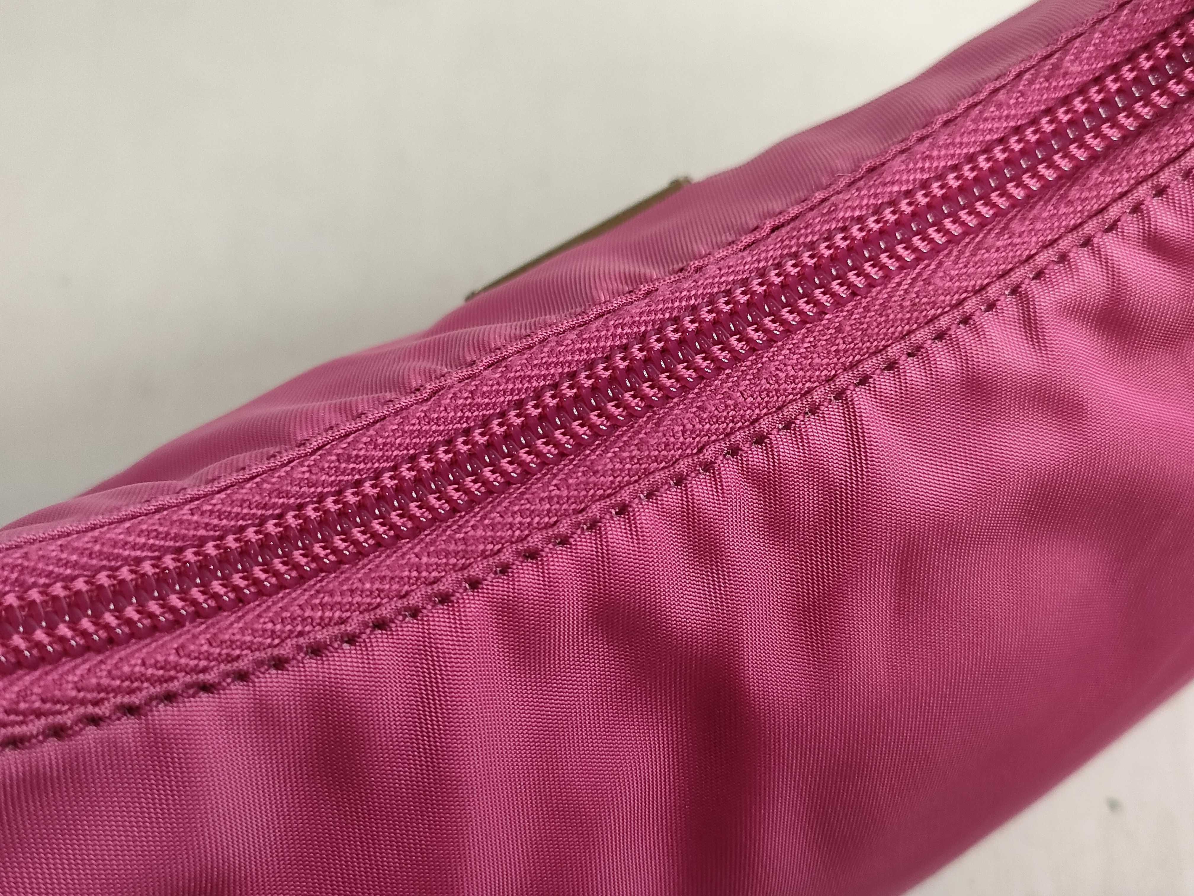 Nylon Prada One-Shoulder Accessory Pouch Triangle Logo Nylon Handbag — view 8