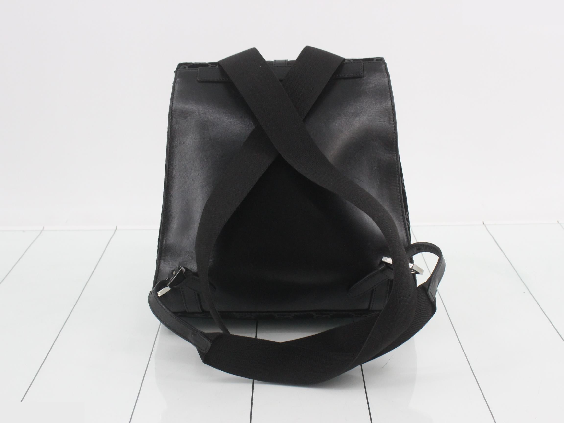 Jackie GG Suede Backpack — view 2