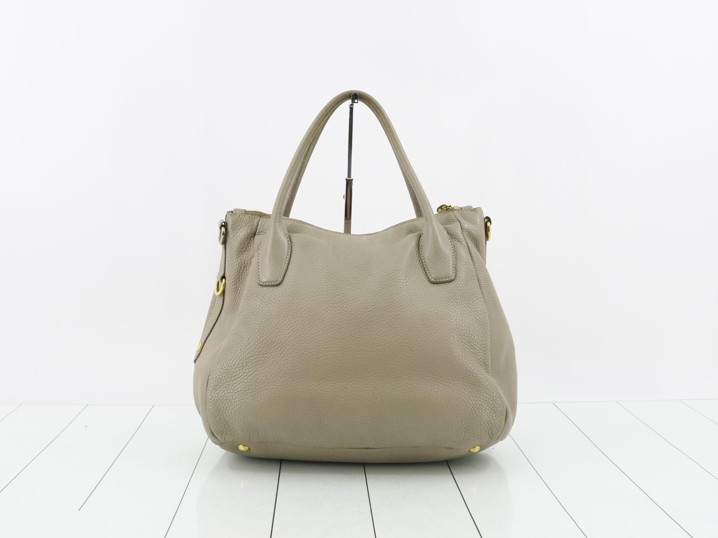 Vitello Daino Logo Tote Bag — view 2