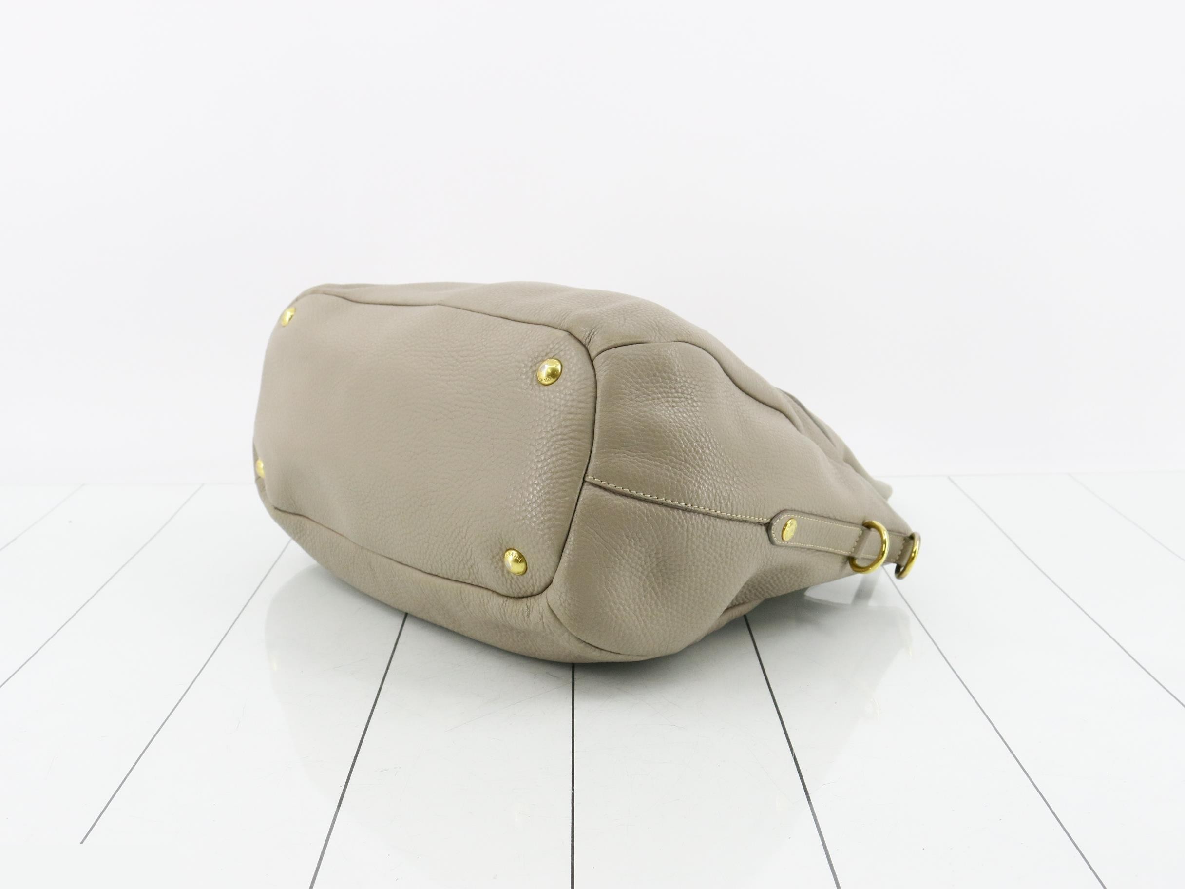 Vitello Daino Logo Tote Bag — view 6