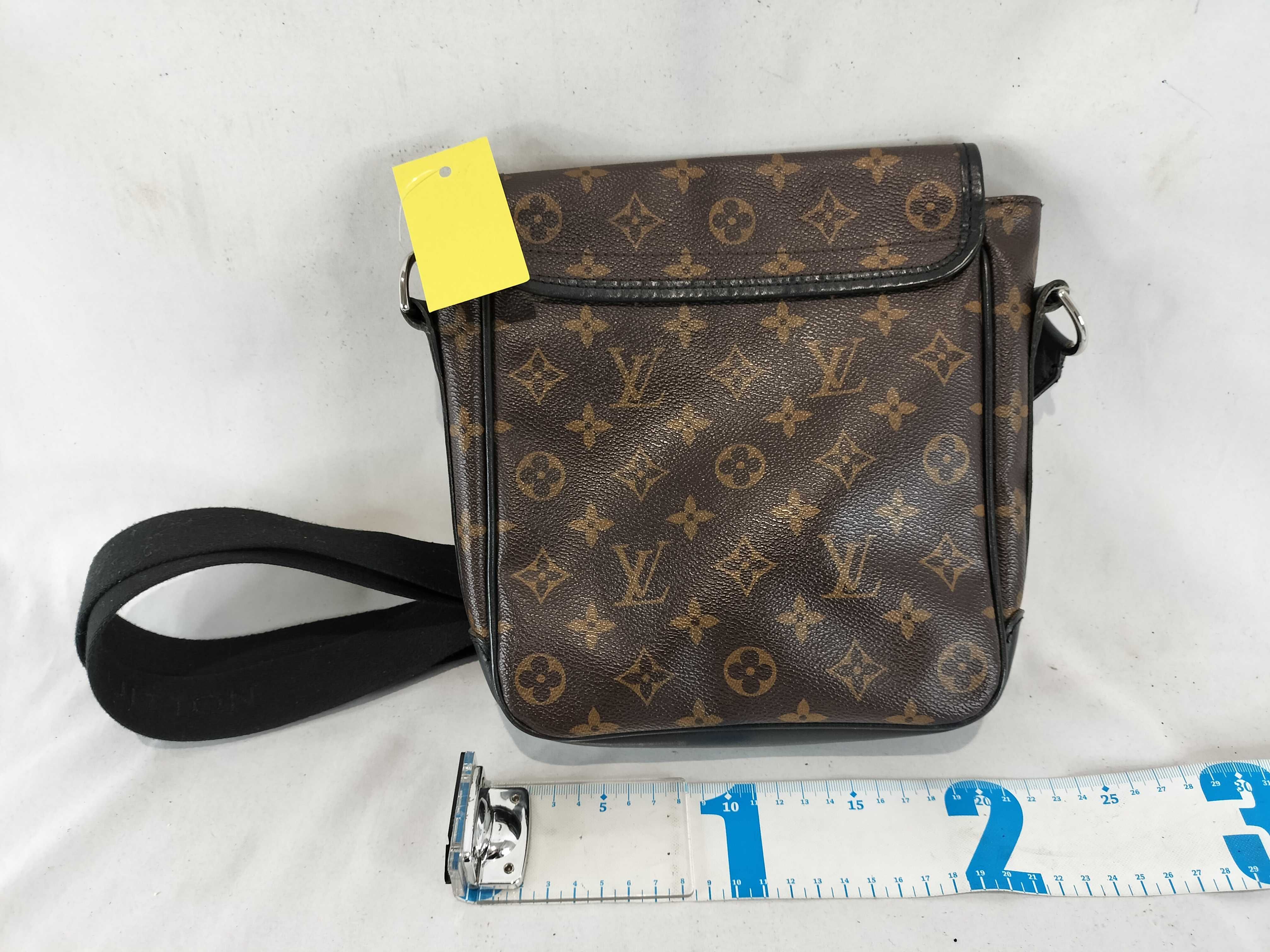 Monogram Macassar Bass PM Shoulder Bag — view 3