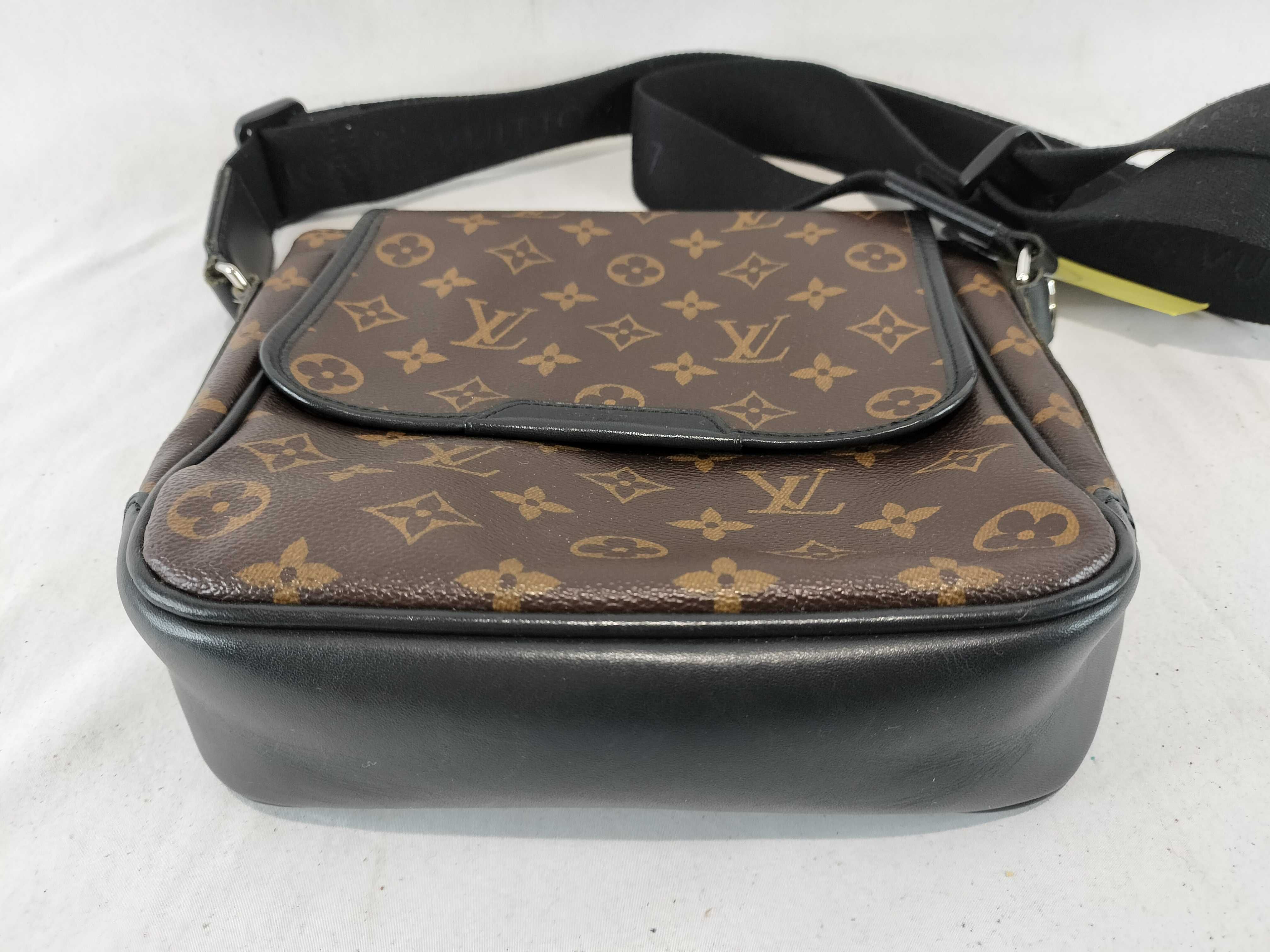 Monogram Macassar Bass PM Shoulder Bag — view 8