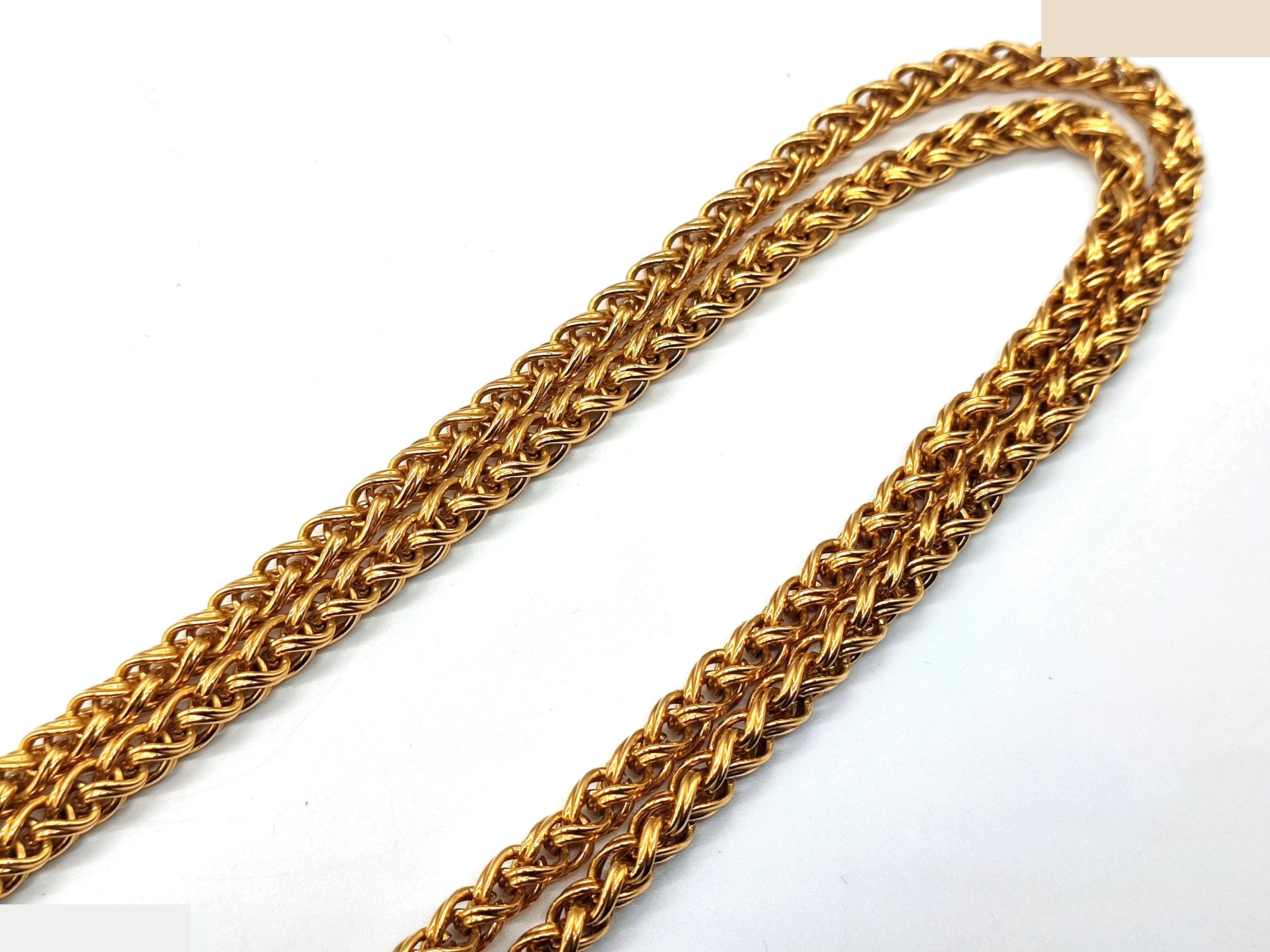 Big Coco Mark Ball Swing Necklace 95A, Chain approx. 74cm — view 7