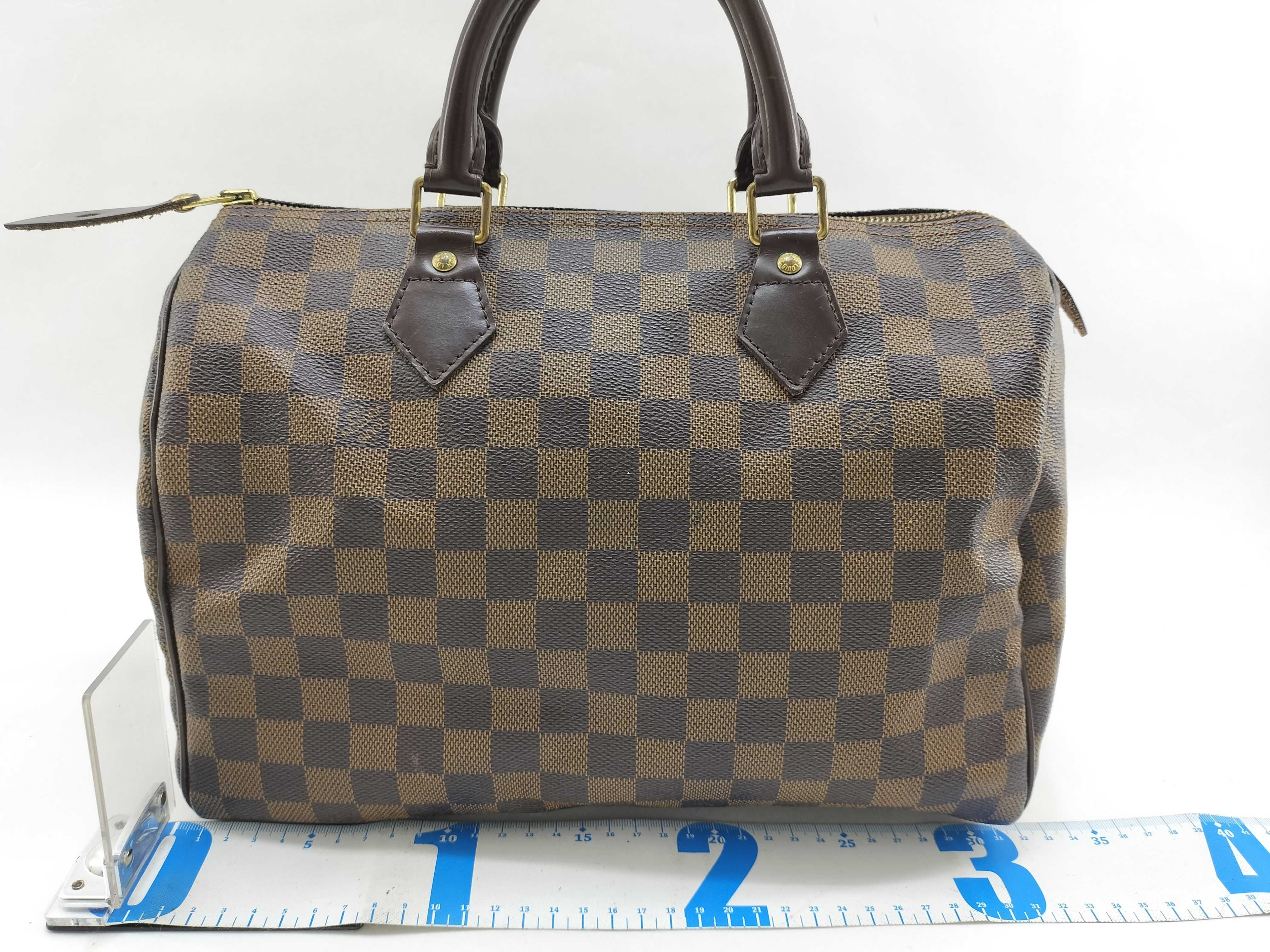 Damier Speedy 30 N41364 DU0078 Brown Handbag — view 2