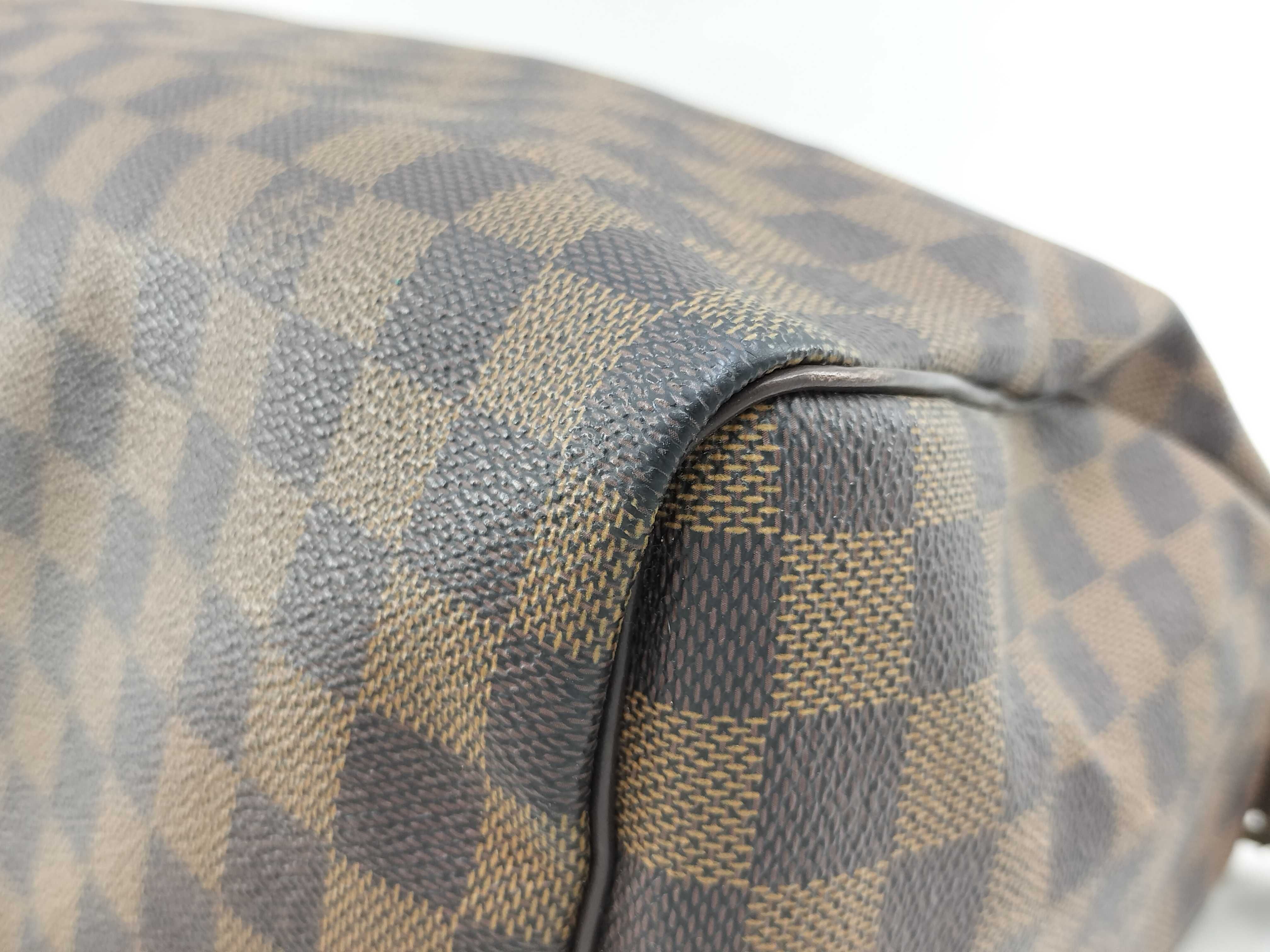 Damier Speedy 30 N41364 DU0078 Brown Handbag — view 9