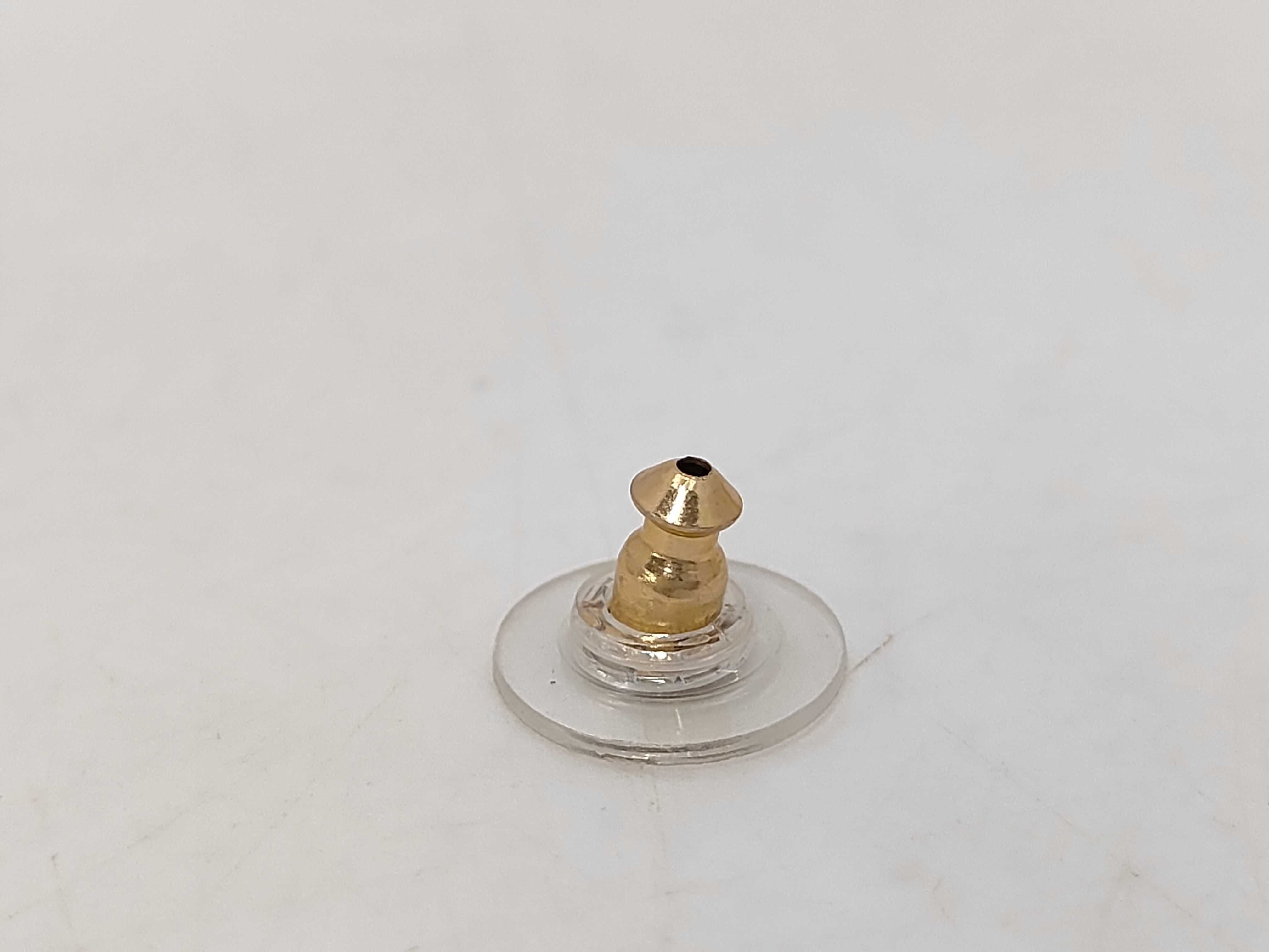 Pearl Stone Gold Earrings — view 3