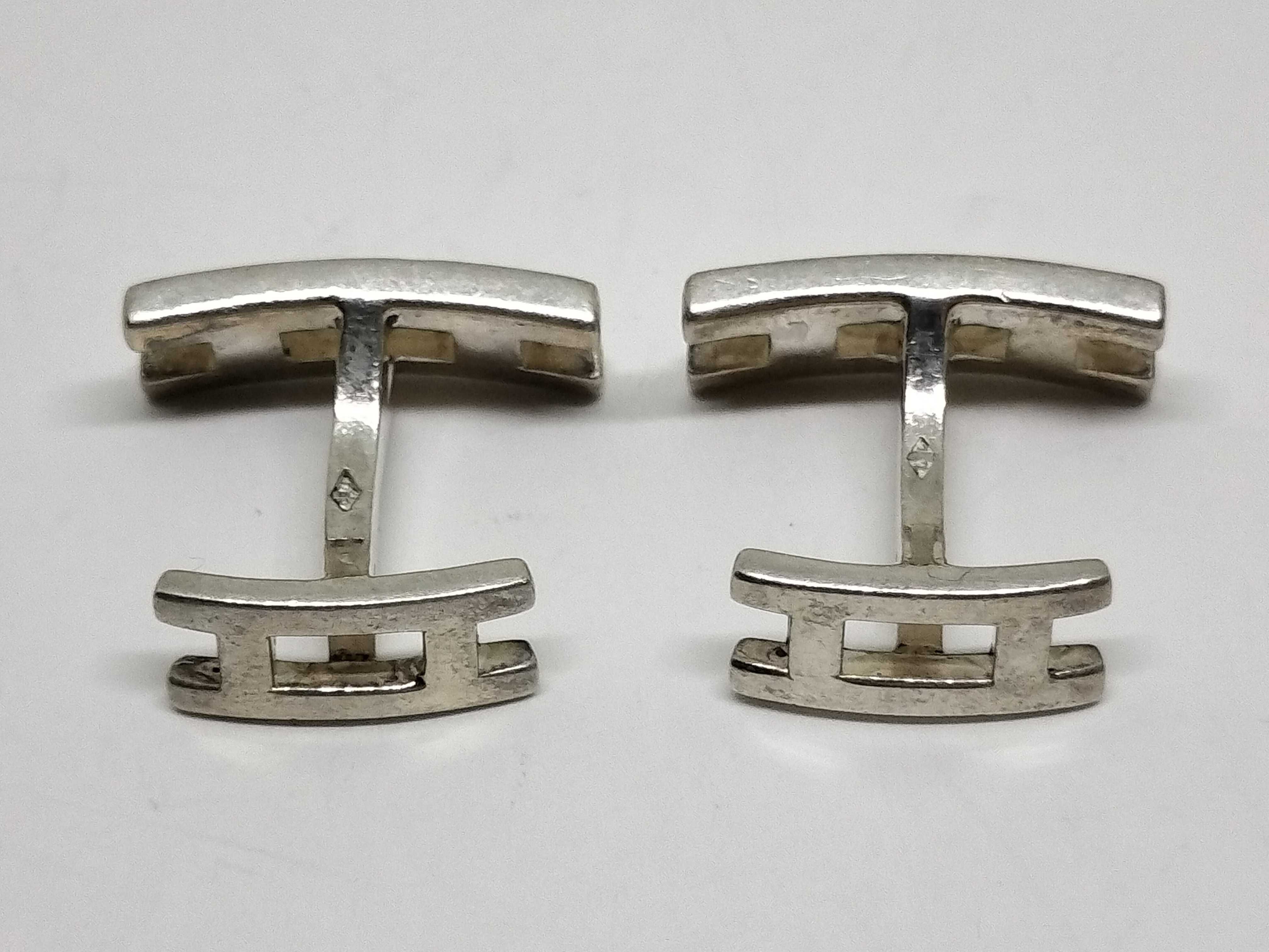 Parallel H Cufflinks SV925 Tie Clip & Cufflinks — view 2