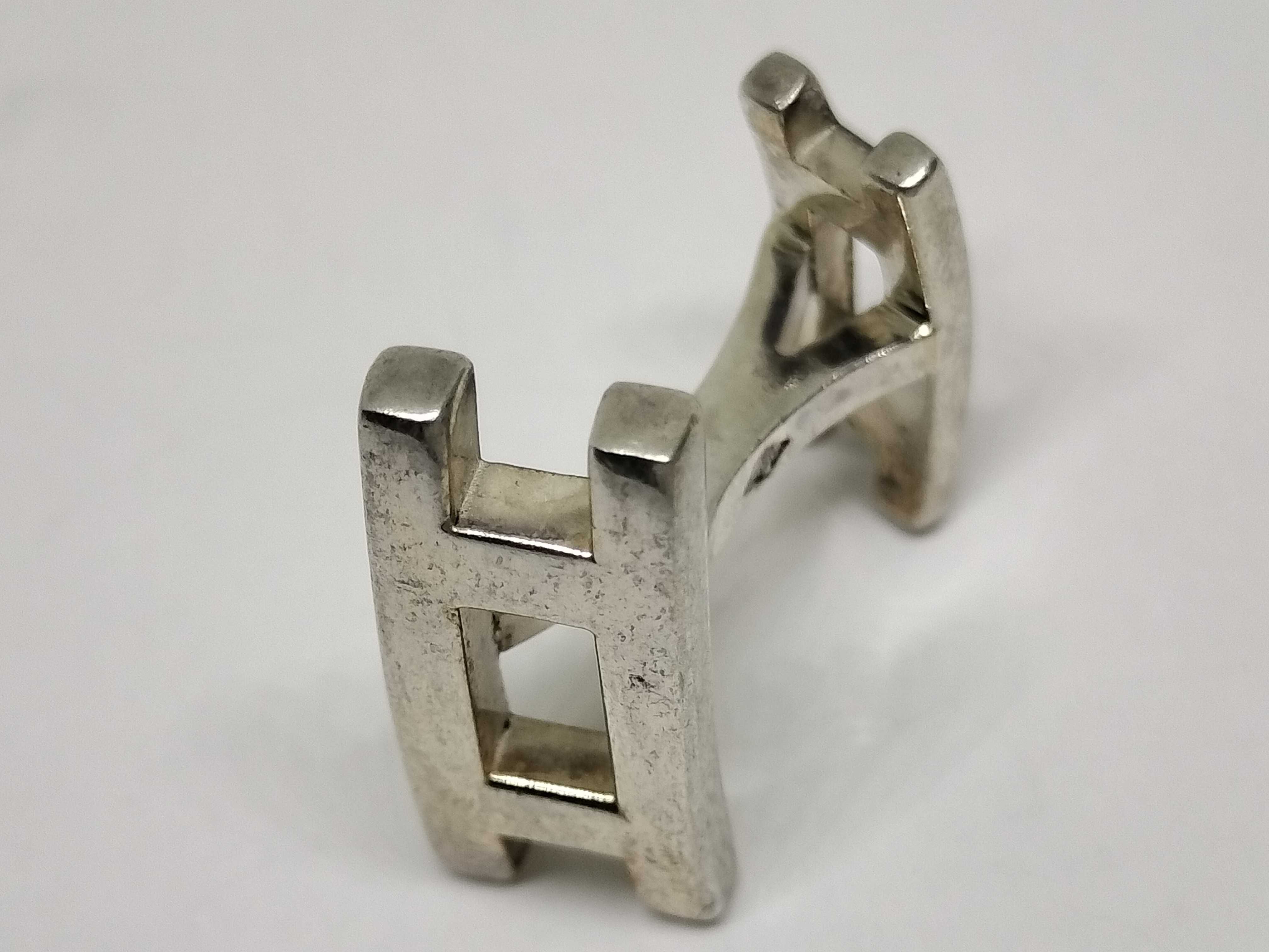 Parallel H Cufflinks SV925 Tie Clip & Cufflinks — view 10