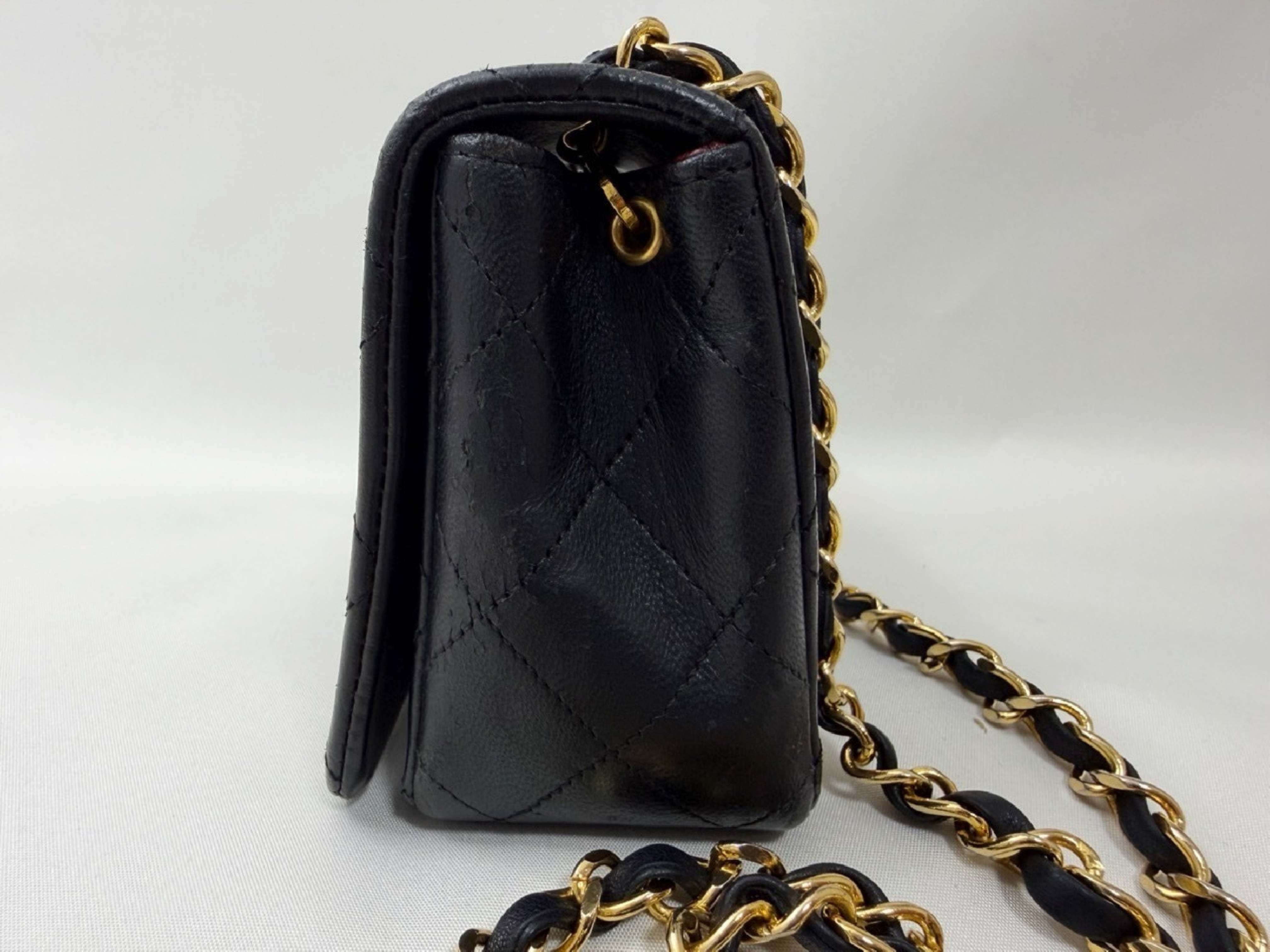 Full Flap Mini Black No. 1 Guarantee Card Shoulder Bag — view 3