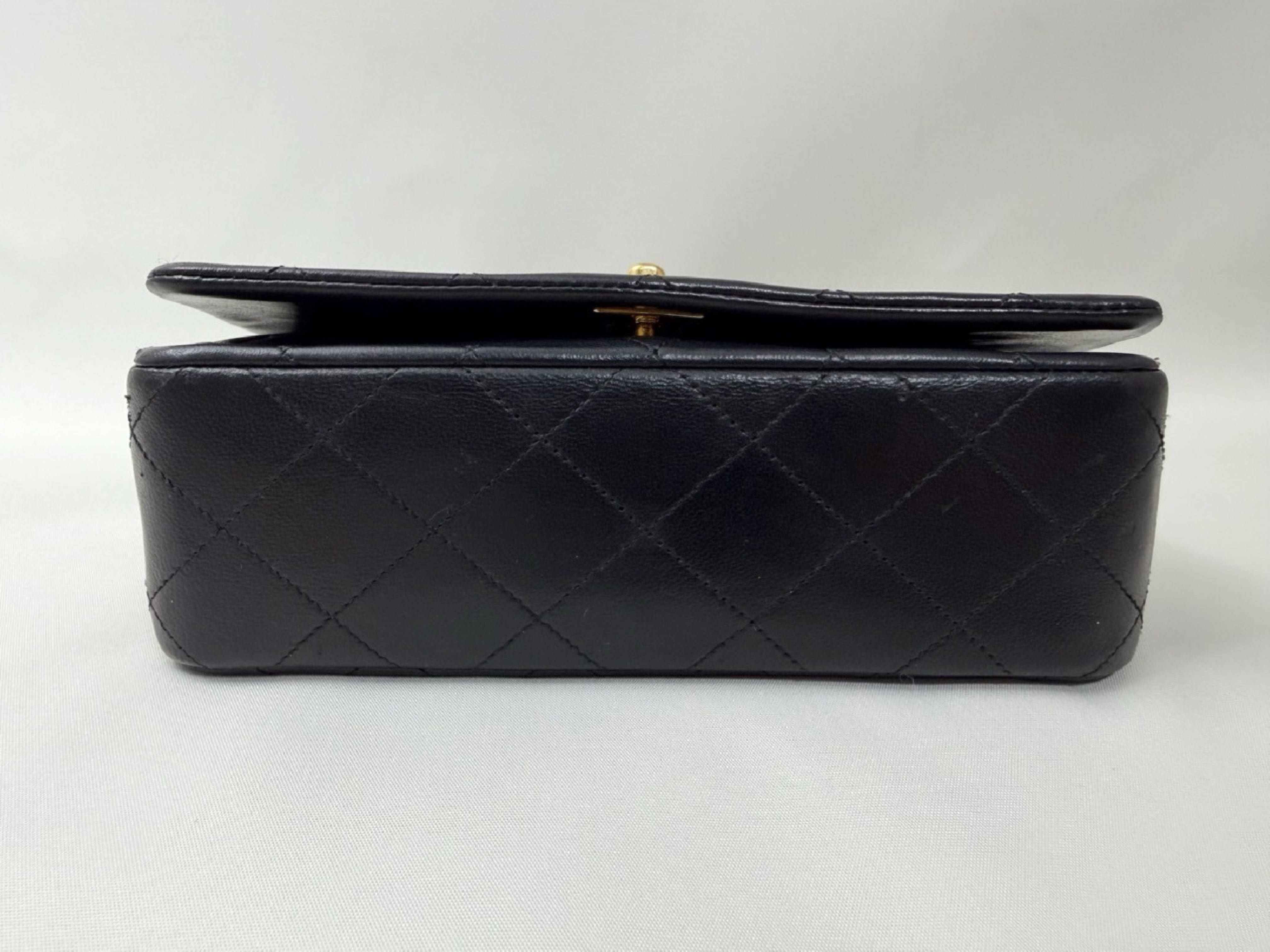 Full Flap Mini Black No. 1 Guarantee Card Shoulder Bag — view 4