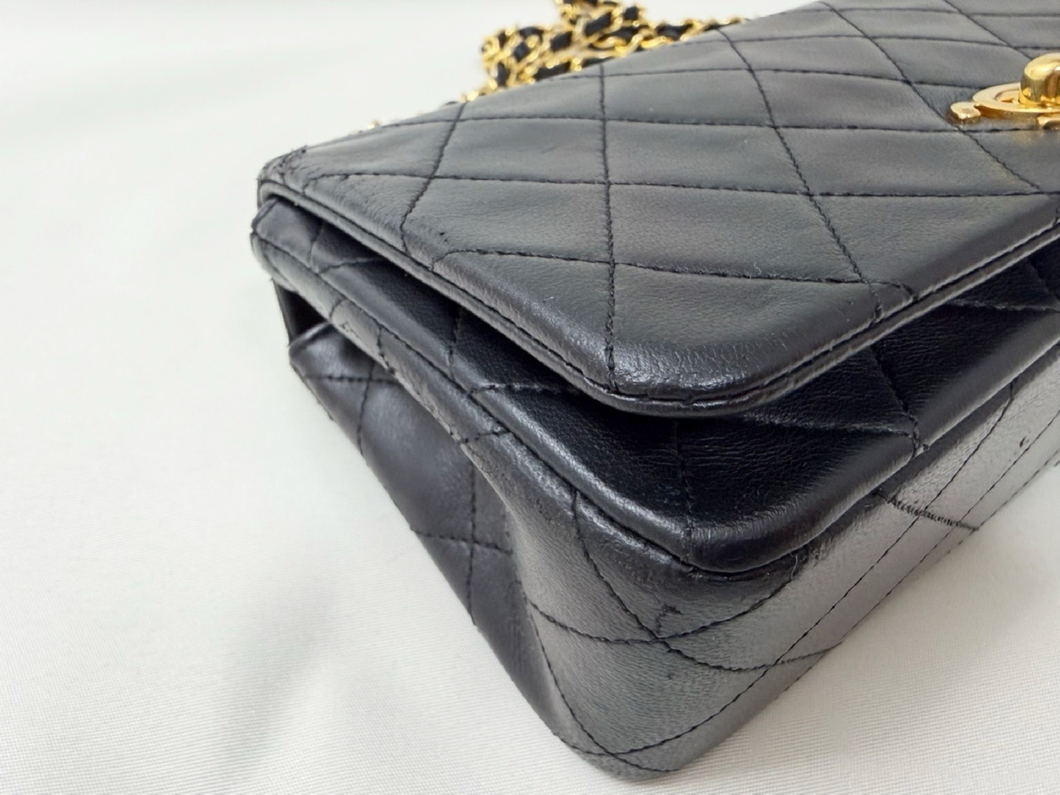 Full Flap Mini Black No. 1 Guarantee Card Shoulder Bag — view 5