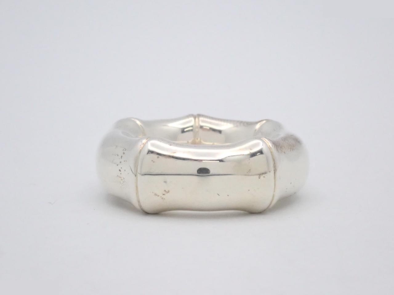 Bamboo scarf ring, 925/11.4g — view 3