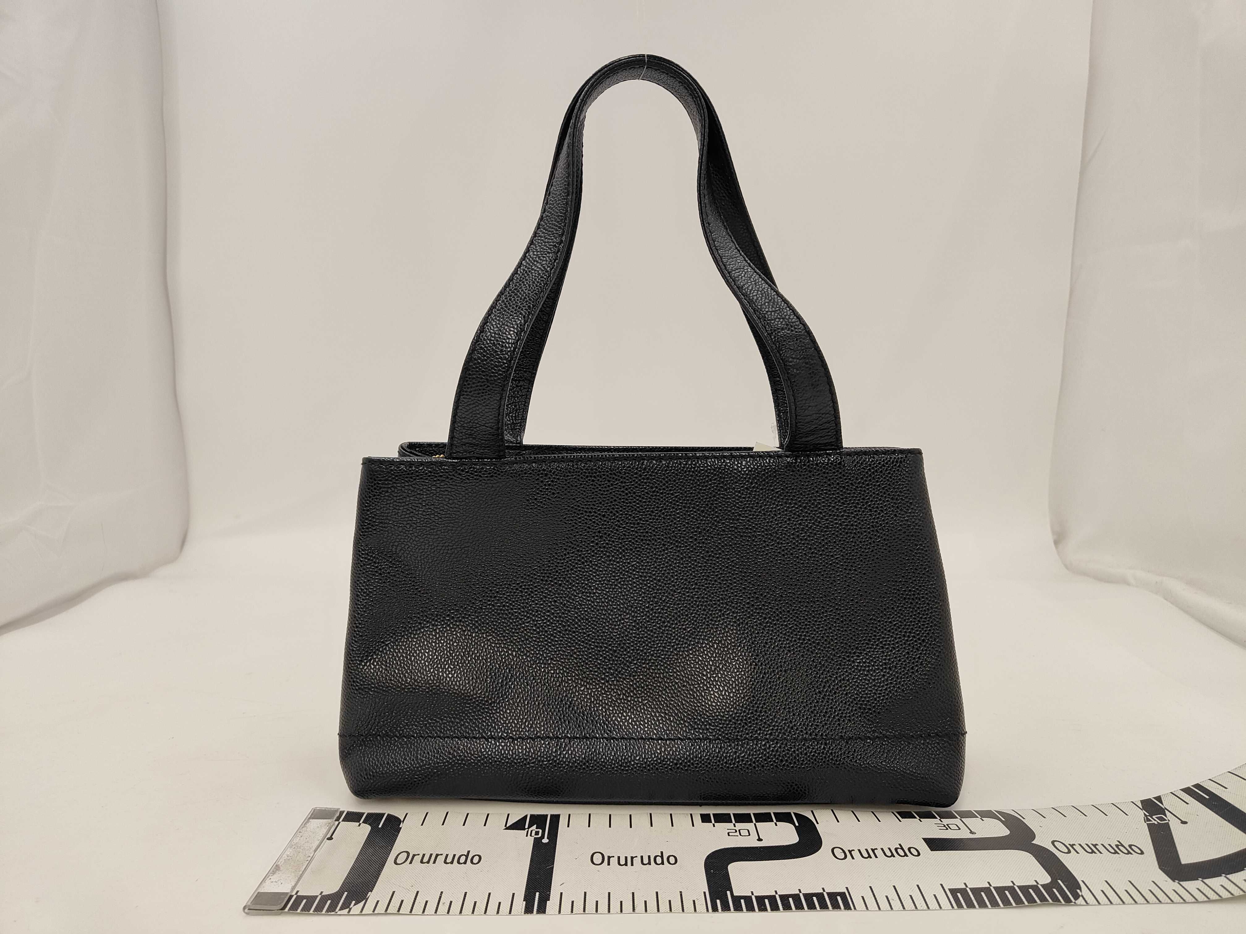 Caviar Skin Coco Zip Tote Bag Handbag — view 2