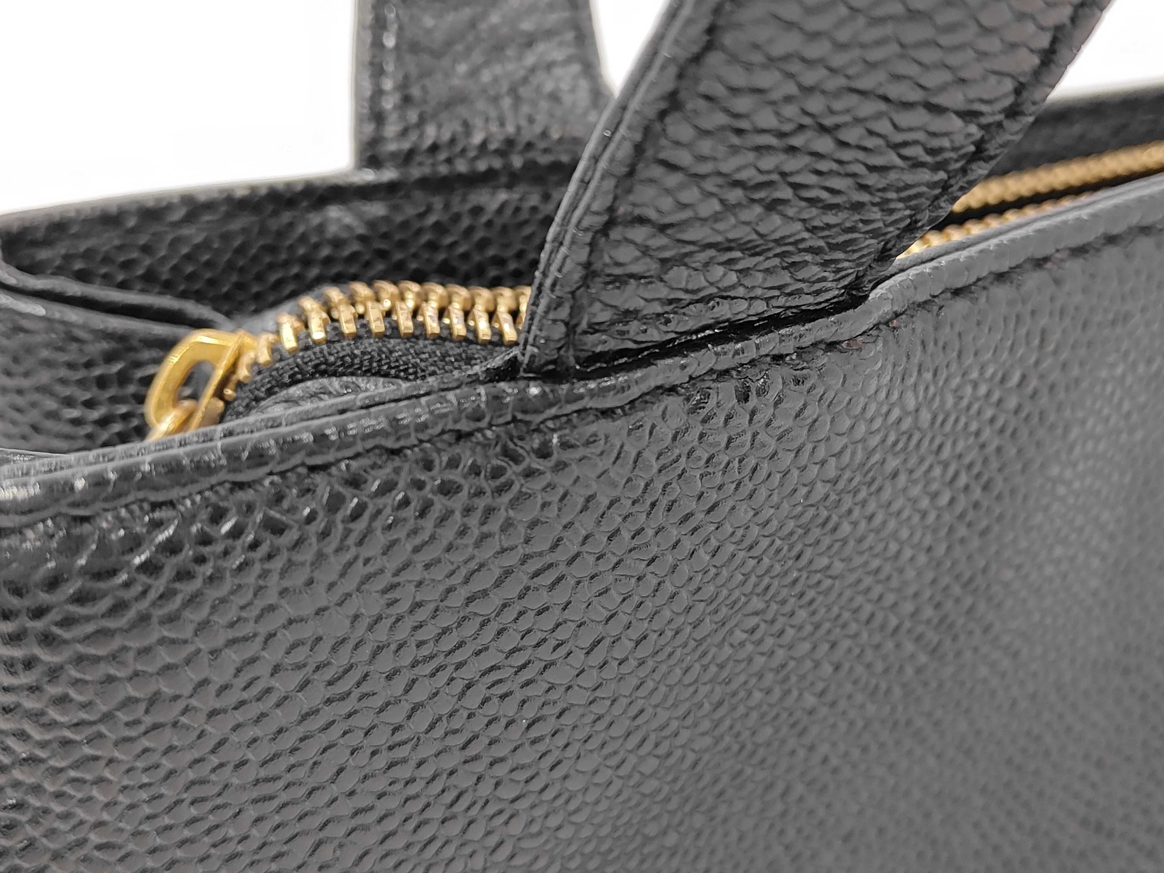 Caviar Skin Coco Zip Tote Bag Handbag — view 3