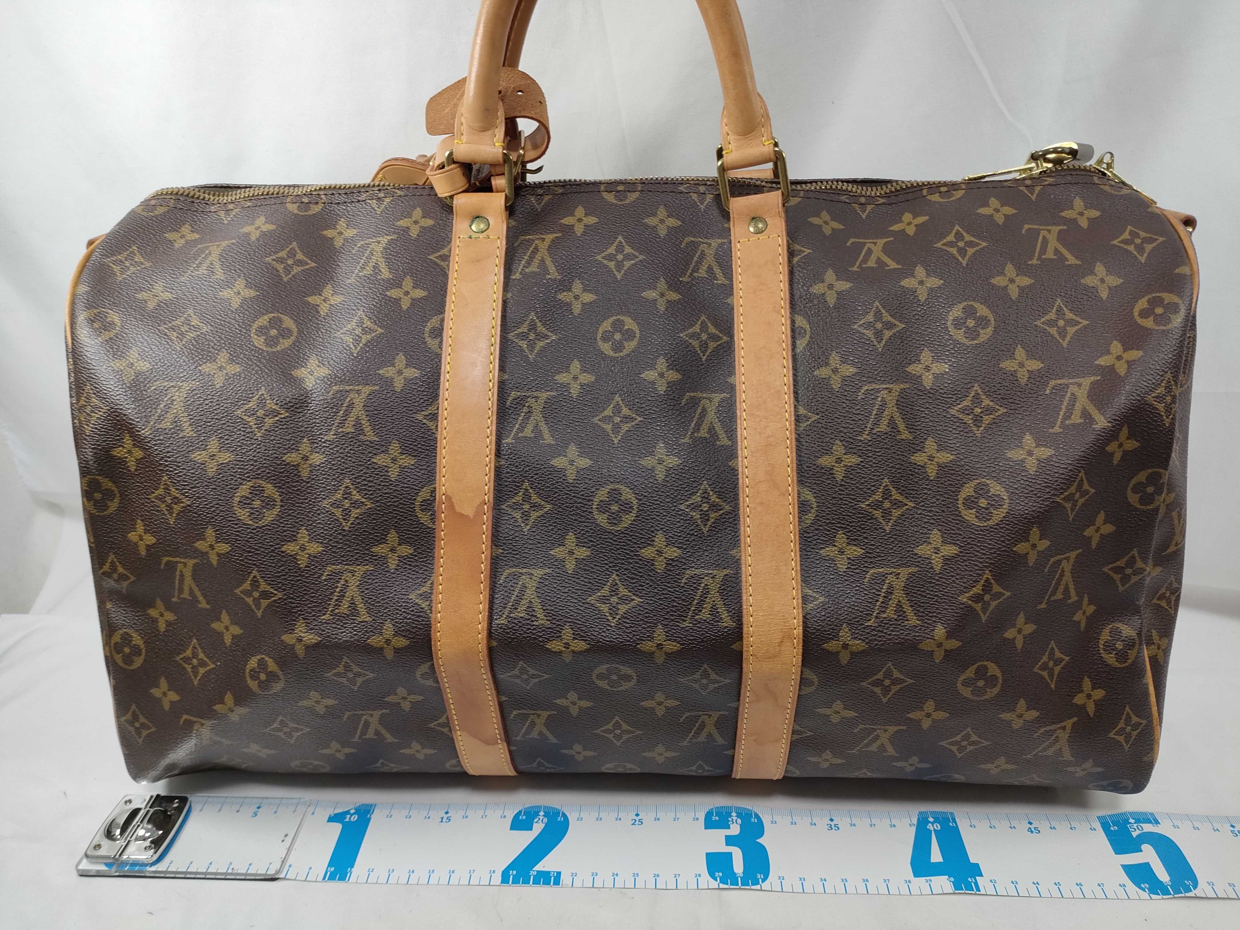 Monogram Keepall Bandoulière 50 Boston Bag — view 2