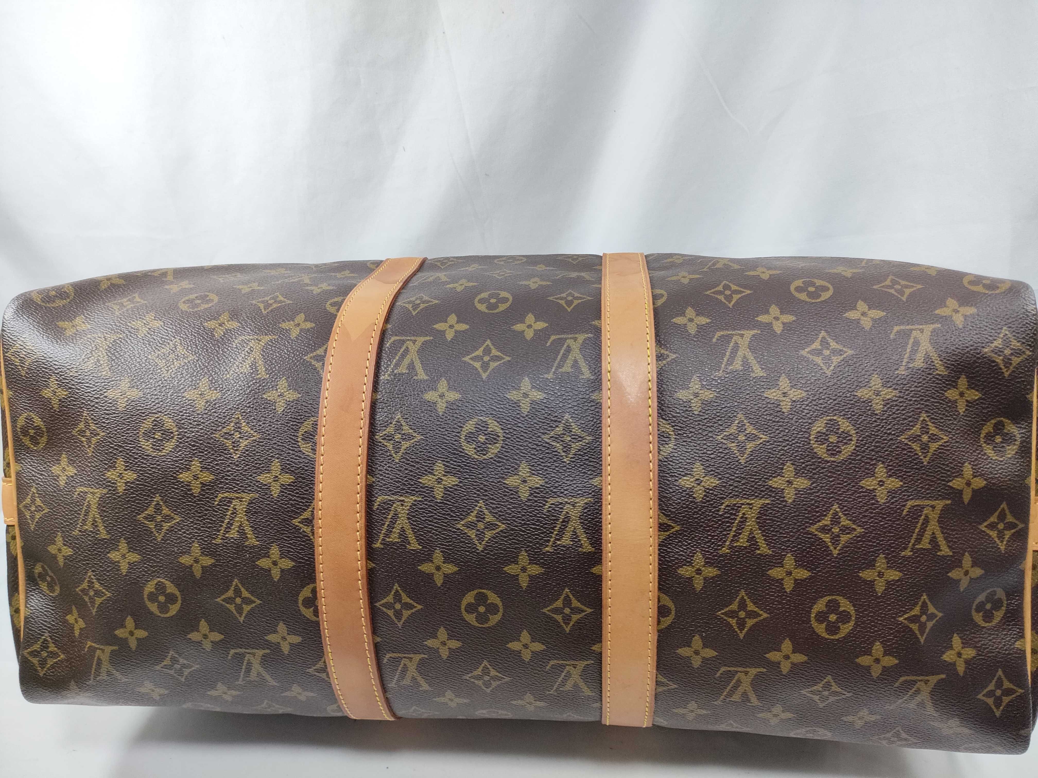 Monogram Keepall Bandoulière 50 Boston Bag — view 8