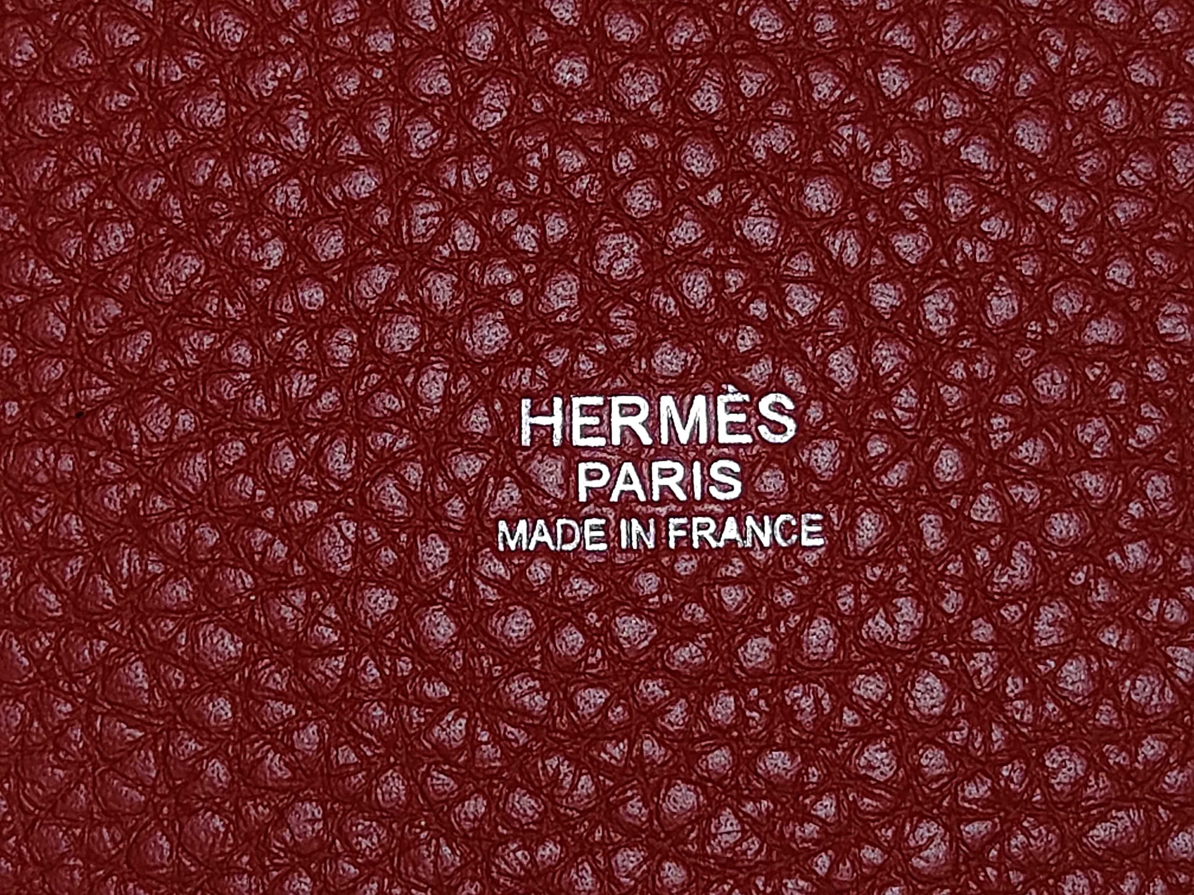 Picotin PM Red Silver Hardware P Handbag — view 9
