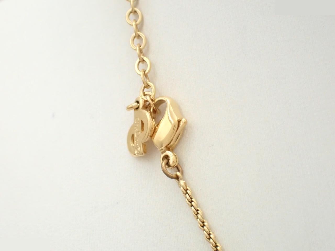 Gold necklace, chain approximately 44cm — view 2