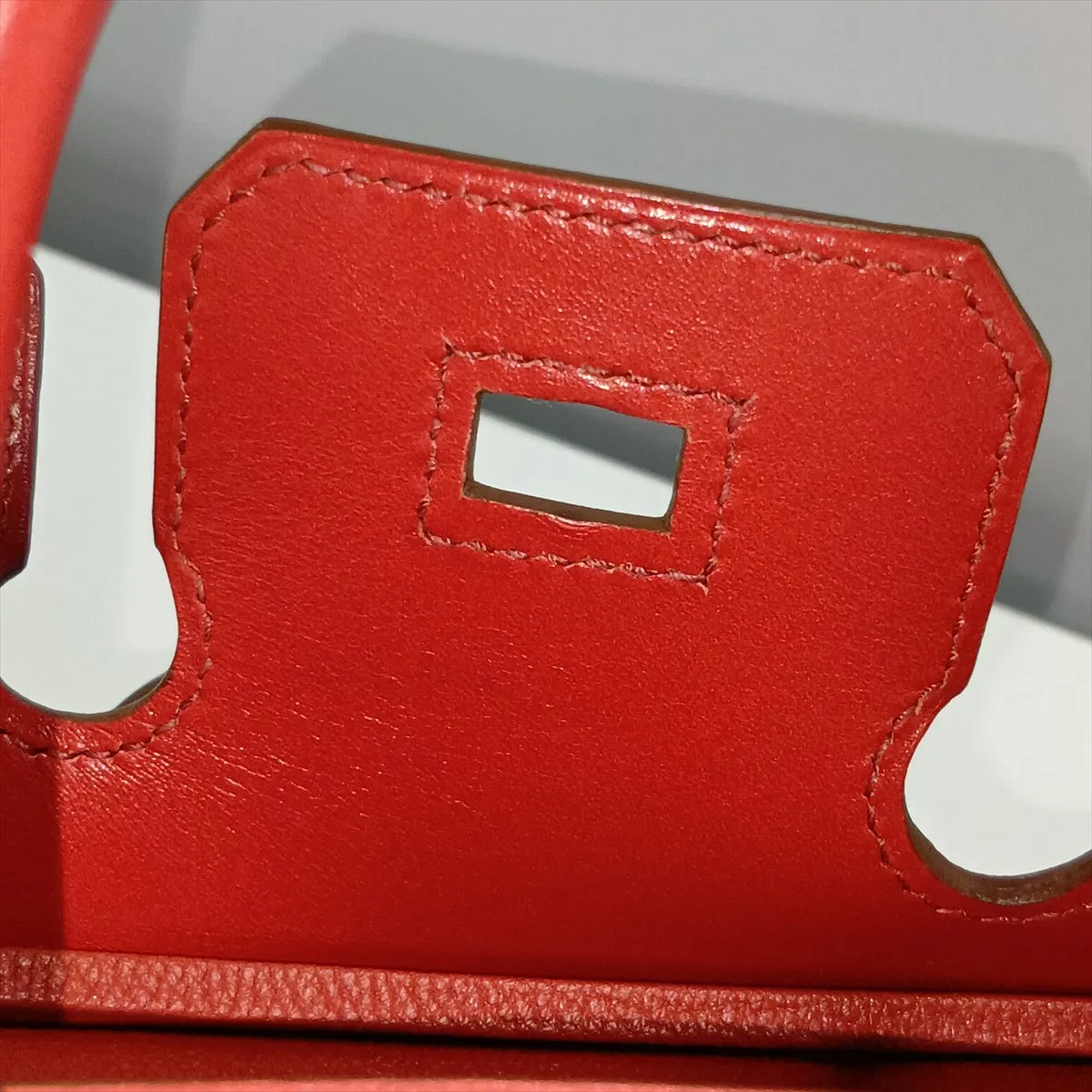 [Individually packaged] Hermes Birkin 25 Letournée Veau Swift Rouge Duchesse Silver Hardware R: 2014 — view 13