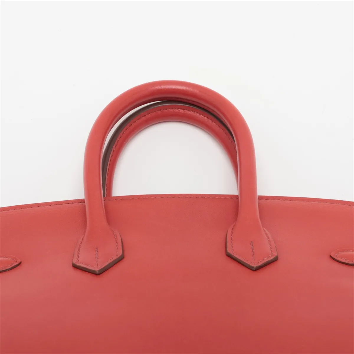 [Individually packaged] Hermes Birkin 25 Letournée Veau Swift Rouge Duchesse Silver Hardware R: 2014 — view 6