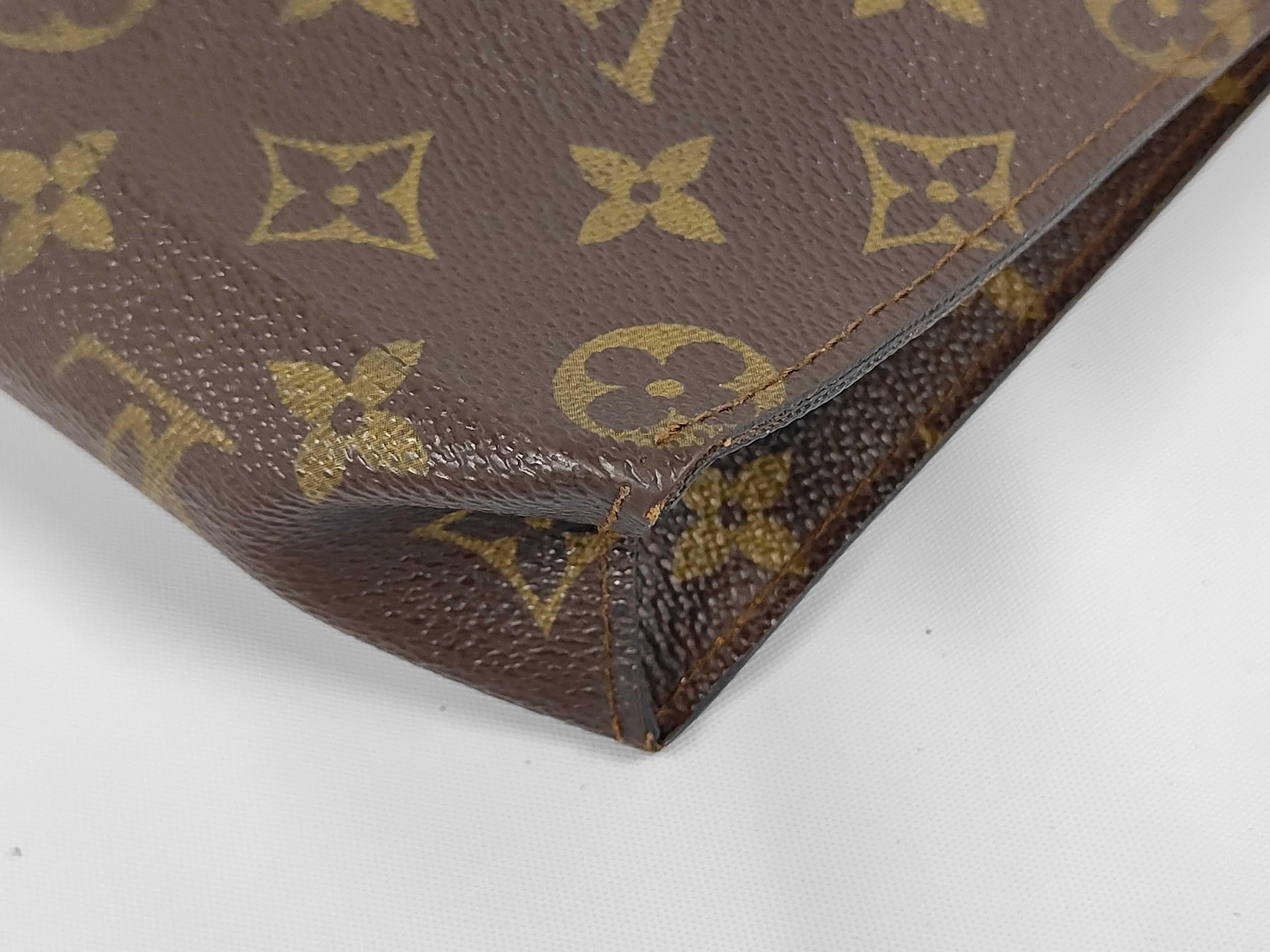 Monogram M47542 Pochette Toilette 26 Pouch Clutch Bag Second Bag — view 4