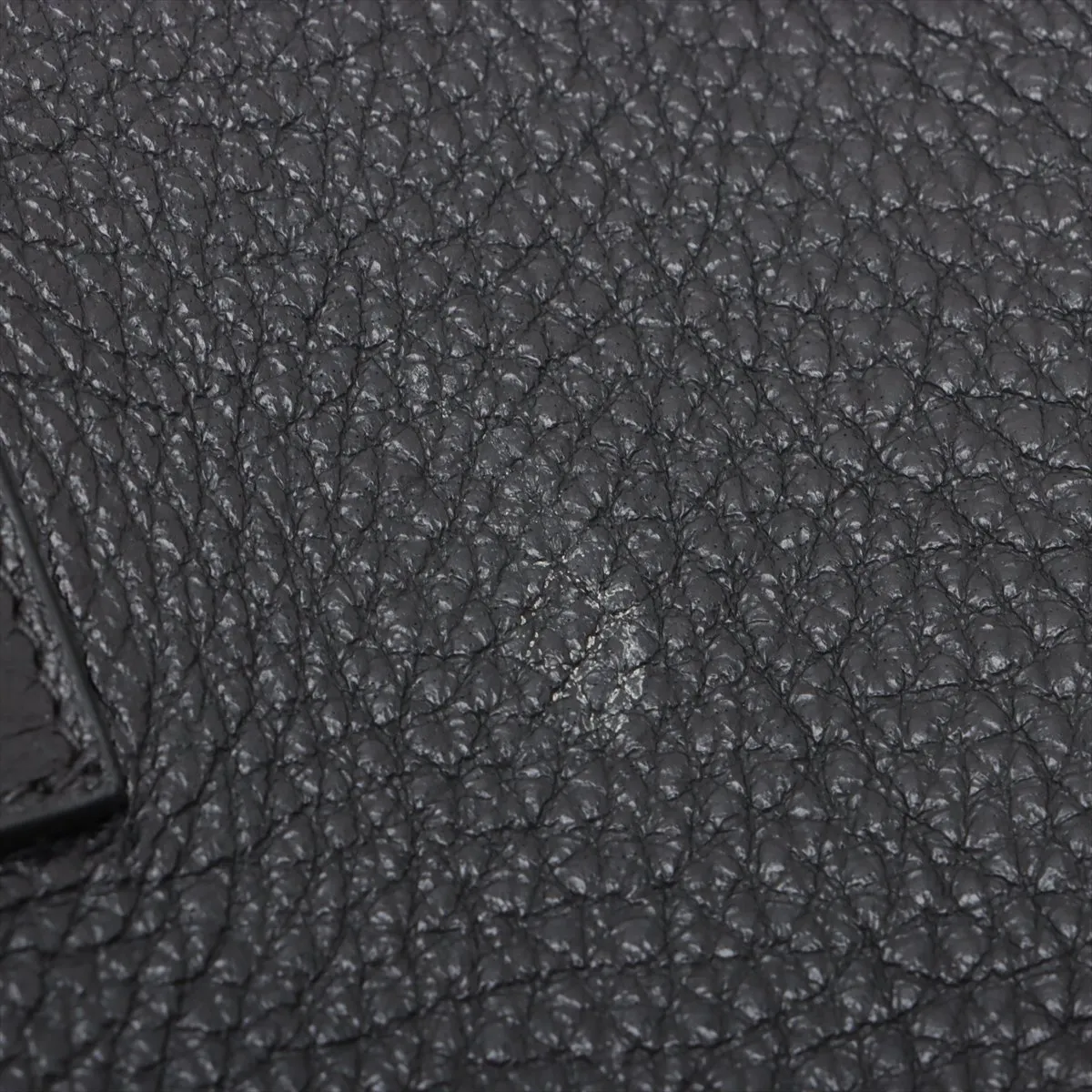 Bear Leather Tote Bag Black 763435 — view 10